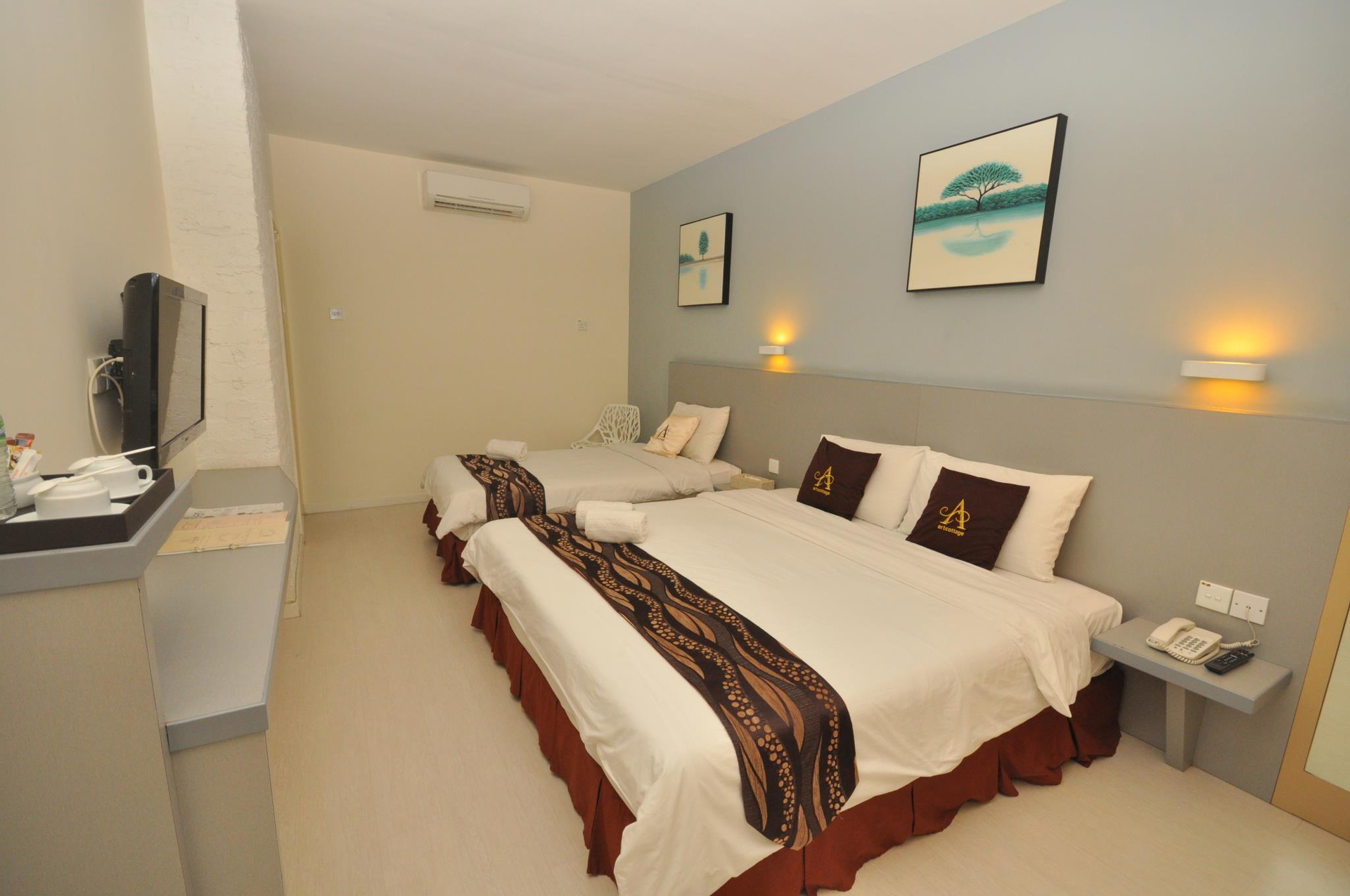 Bedroom 3, Art Cottage Hotel, Kinta