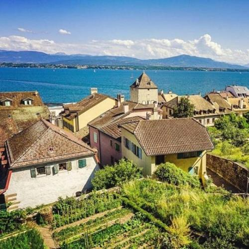 View 1, Lac et Mont-Blanc, Nyon