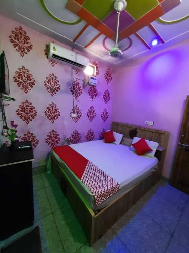 Bedroom, OYO 91327 Grand Plaza Hotel, Rewari