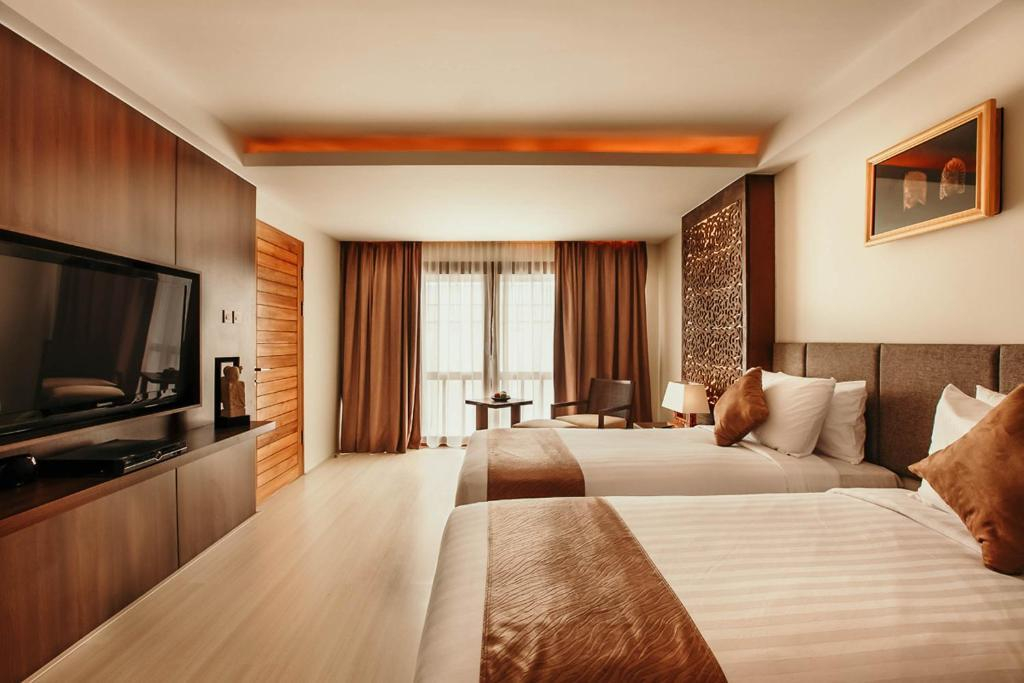 Bedroom 2, Honeymoon 1BR Villa In Seminyak, Badung