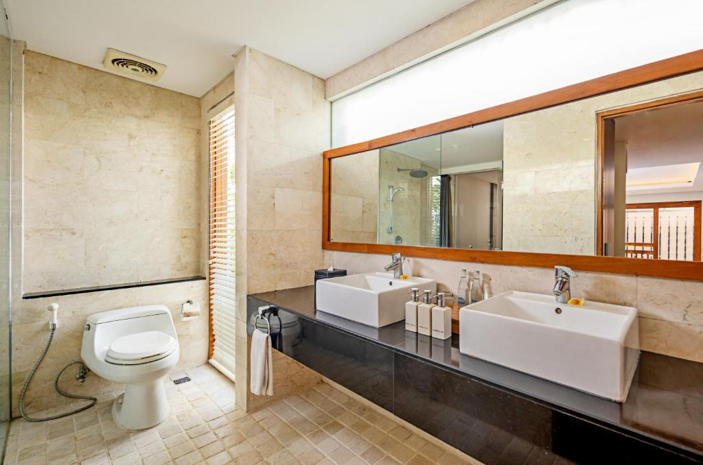 Bedroom 3, Spacious 2BR Private Pool Villa In Seminyak, Badung