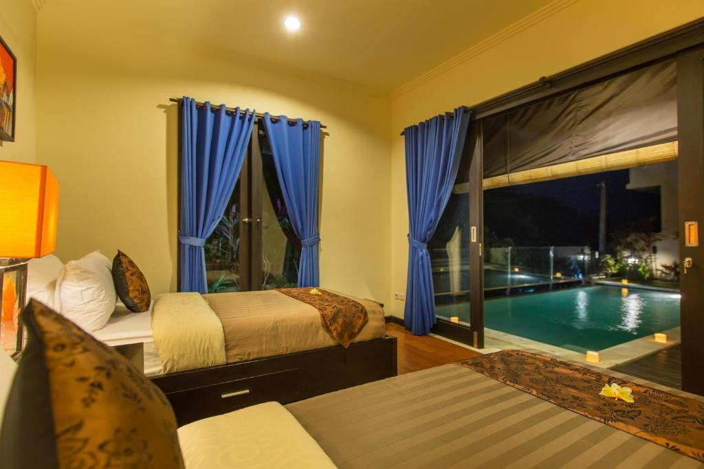 Bedroom 3, Tranquil Traditional-designed 2BR Villa in Uluwatu, Badung