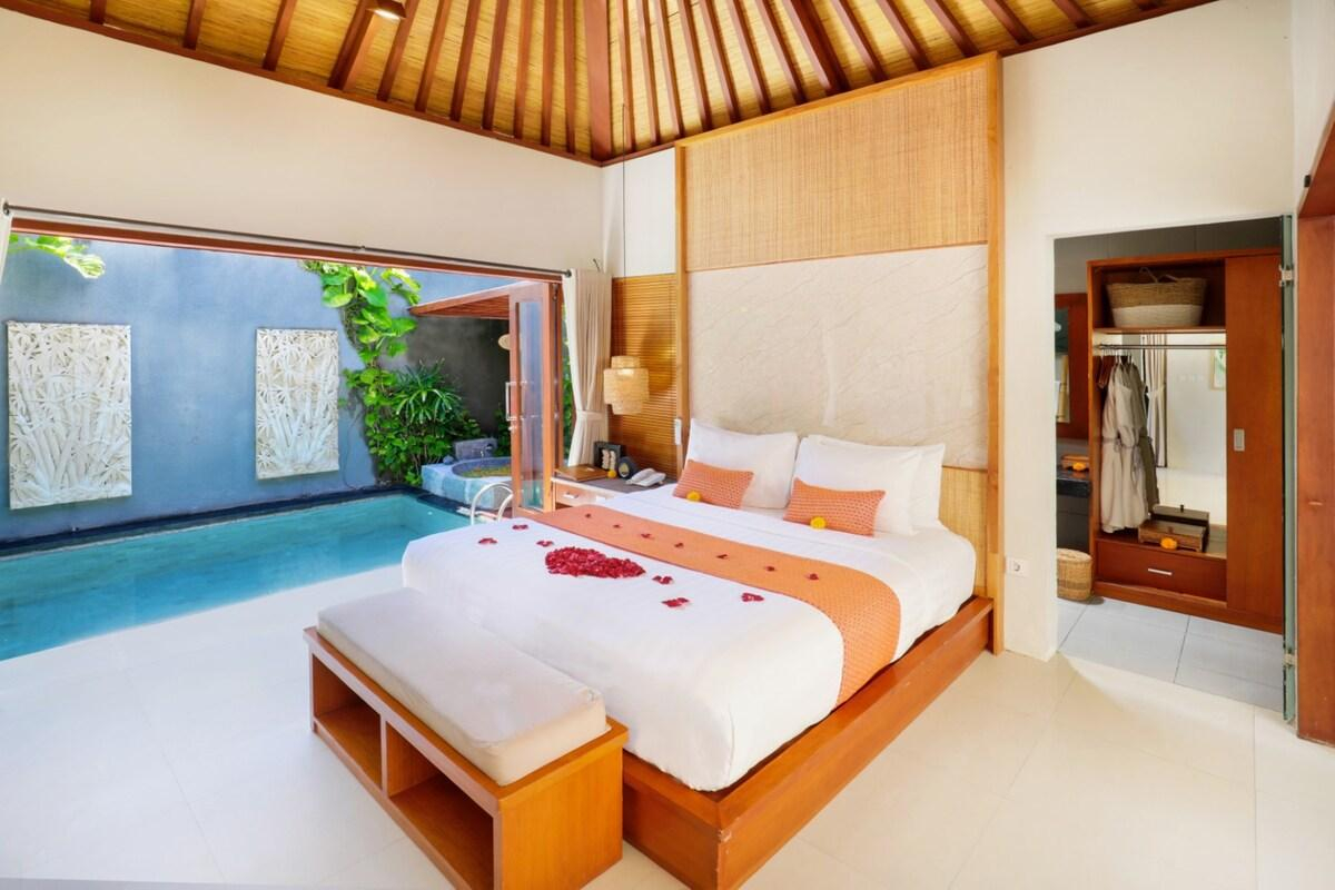 Bedroom 2, One bedroom Pool villa border Legian & Seminyak, Badung