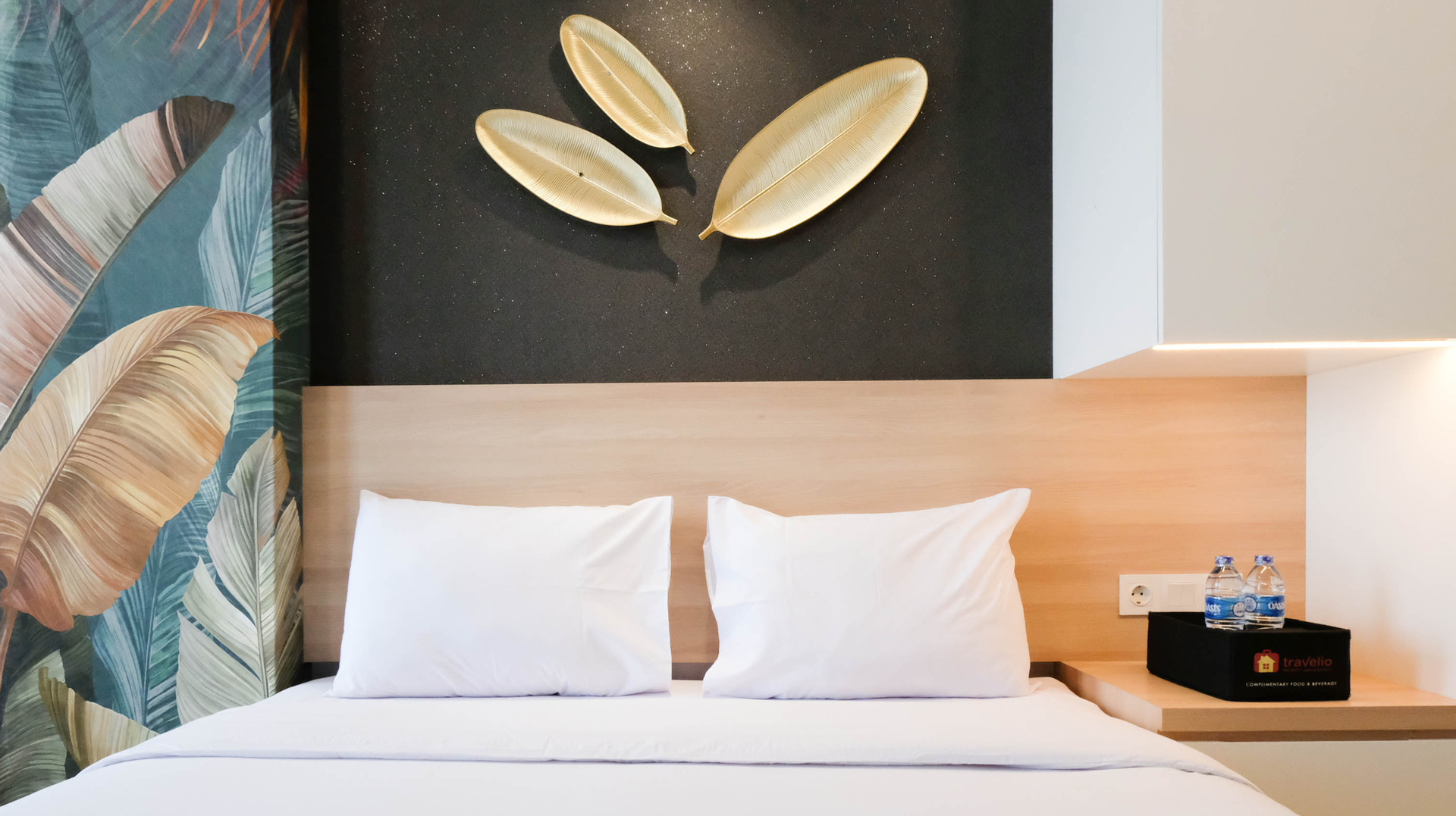 Bedroom 3, Homey and Tidy Studio at Supermall Mansion Apartment By Travelio, Surabaya