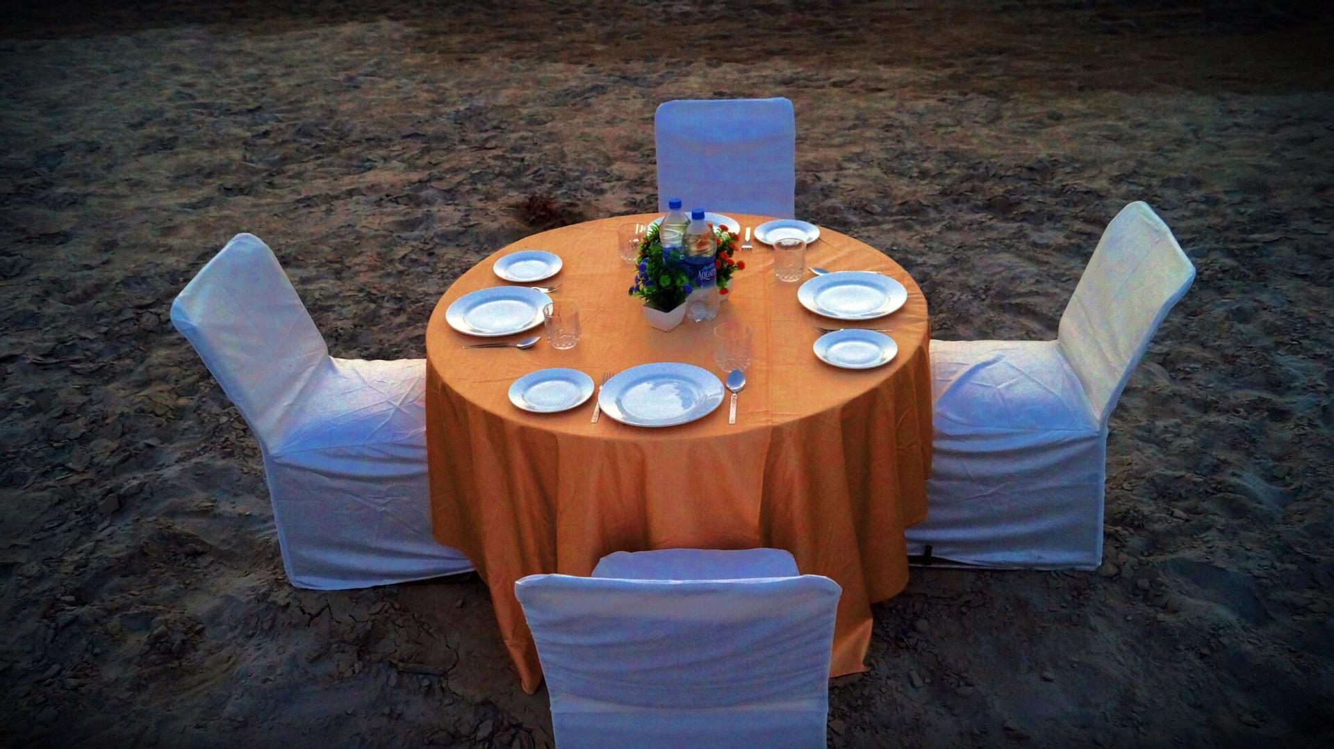 Couples dining 1, ShriGo Ganga Village Resort & Spa, Hapur