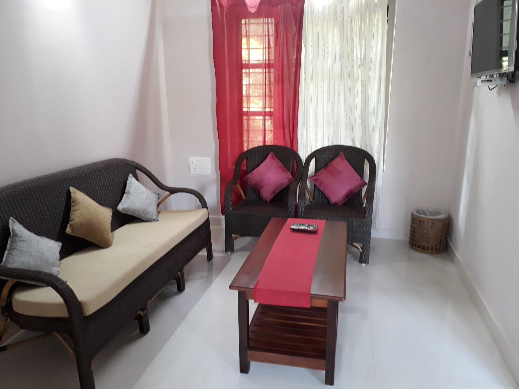 Living area, Mannaas Veedu Retreat & Spa, Pathanamthitta