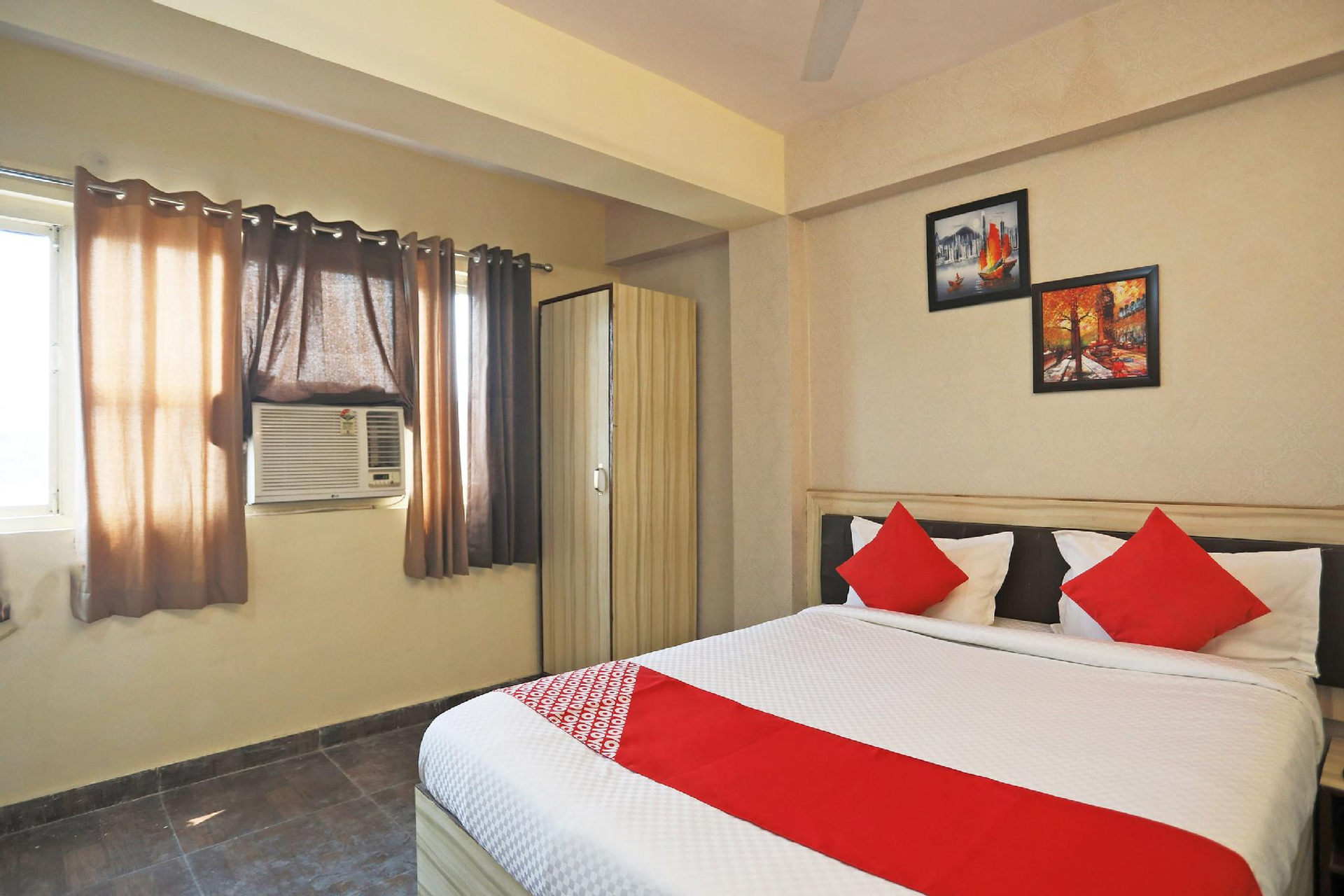 Bedroom, OYO Flagship 49276 Hotel Welcome Inn, Faridabad