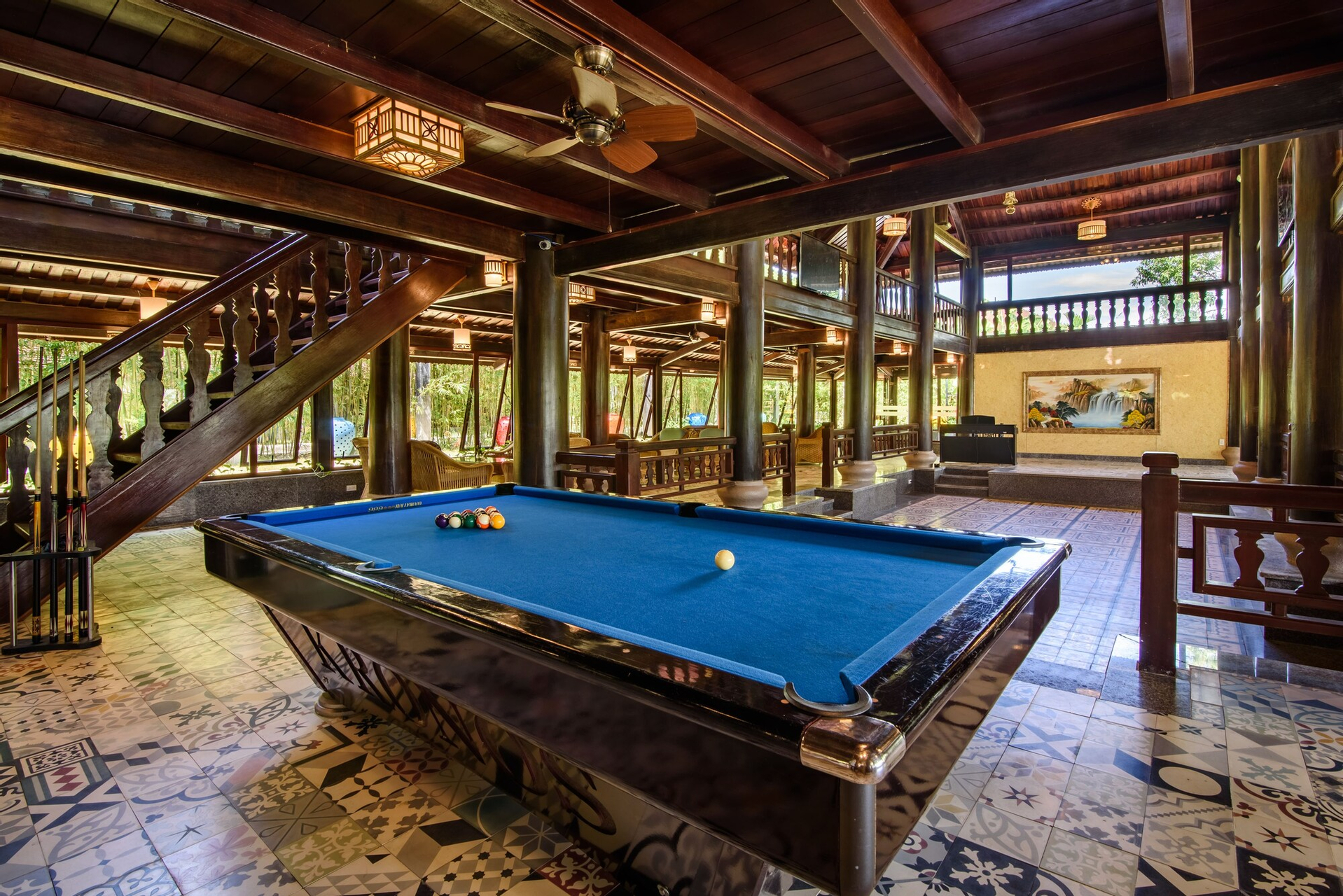 Billiards, Sankofa Village Hill resort and Spa, Hương Trà