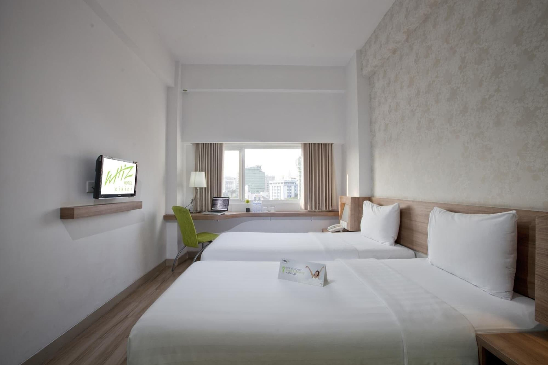 Bedroom 2, Whiz Hotel Cikini Jakarta, Jakarta Pusat