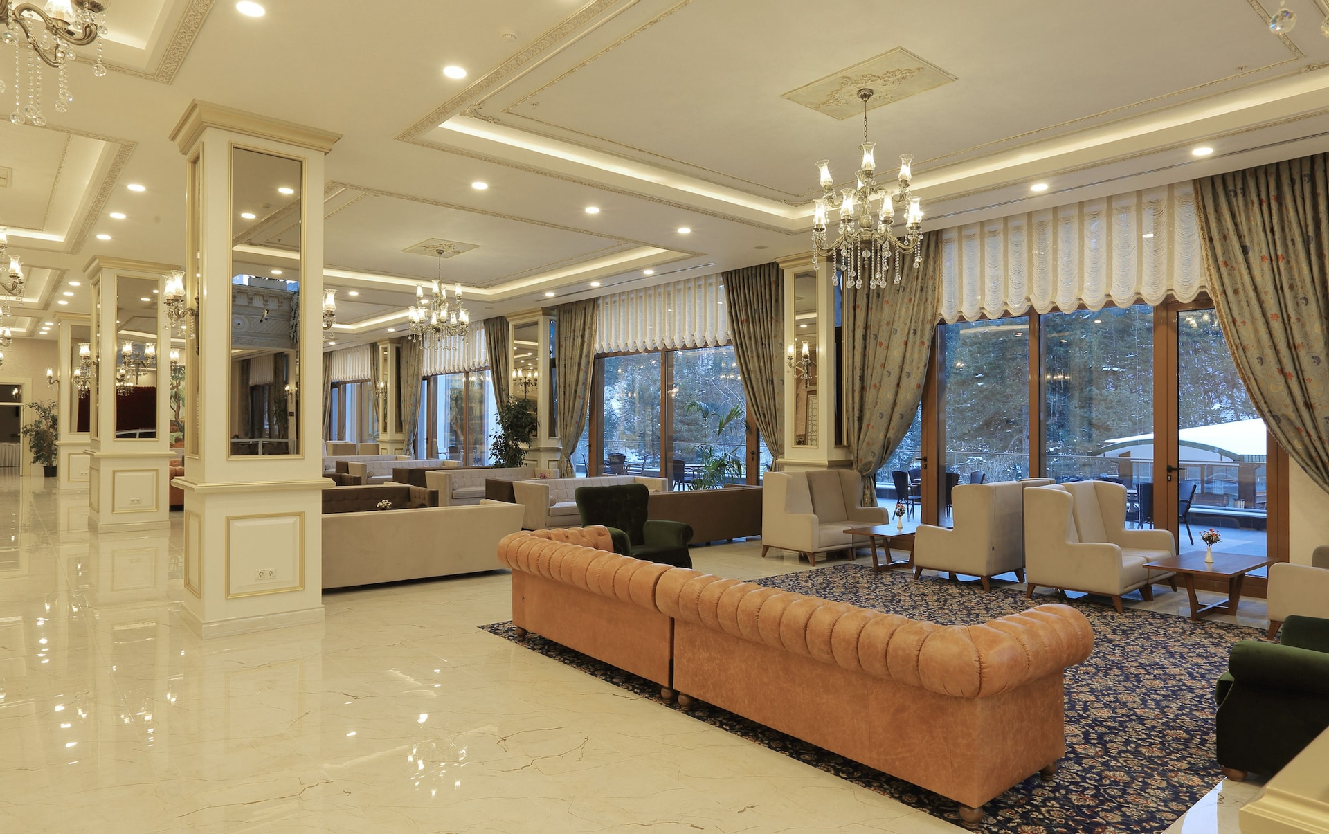 Public Area 4, Cam Hotel Thermal Resort & Spa Convention Center, Kızılcahamam