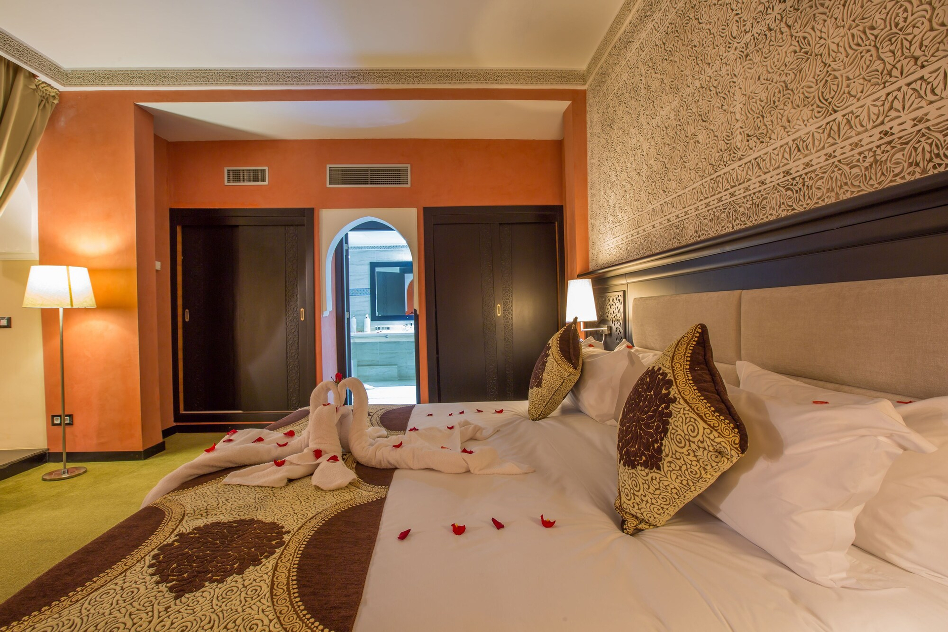 Bedroom 3, Riad Ennakhil Hotel & SPA, Marrakech