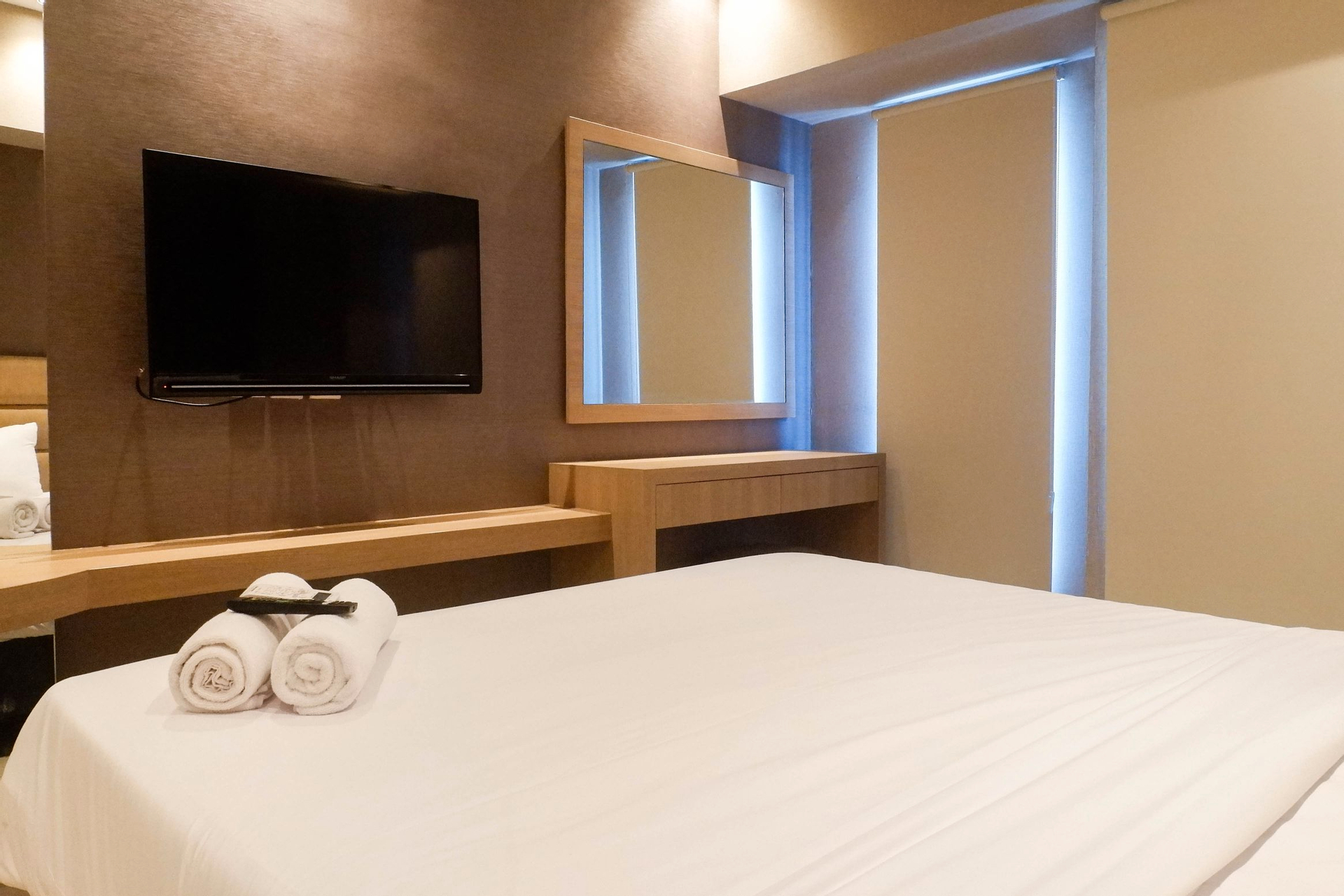 Bedroom 2, Enchanting and Dreamy Studio Apartment at Orchard Supermall Mansion By Travelio, Surabaya