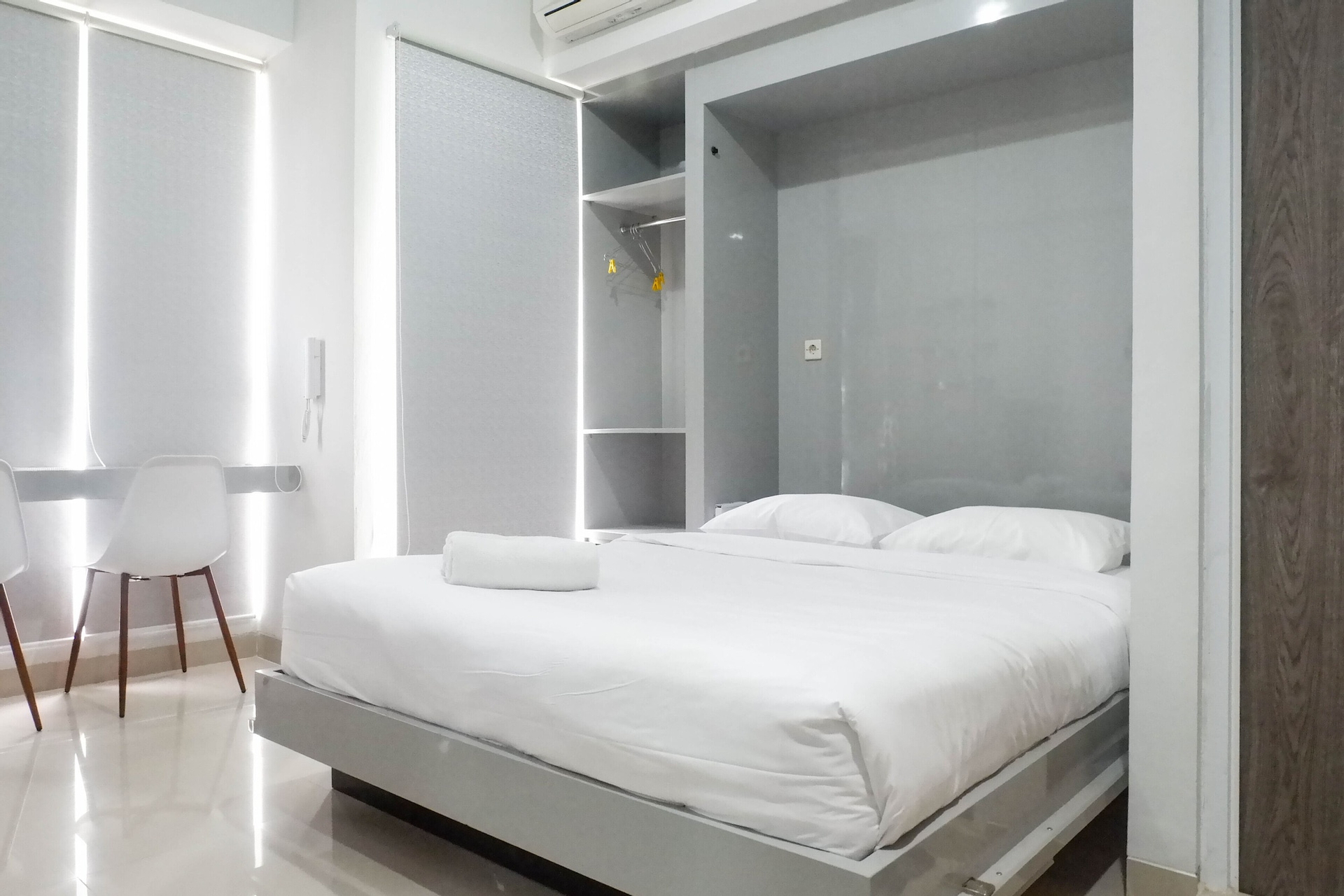 Bedroom 2, Compact And Stylish Studio Apartment At Taman Melati Surabaya, Surabaya