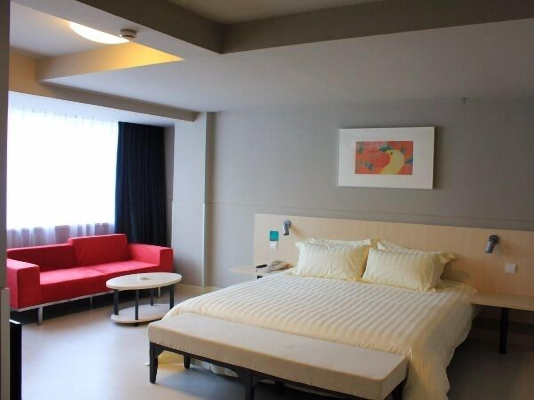 Bedroom 1, Jinjiang Inn Zhuhai Xiangzhou Inter City Bus Stati, Zhuhai