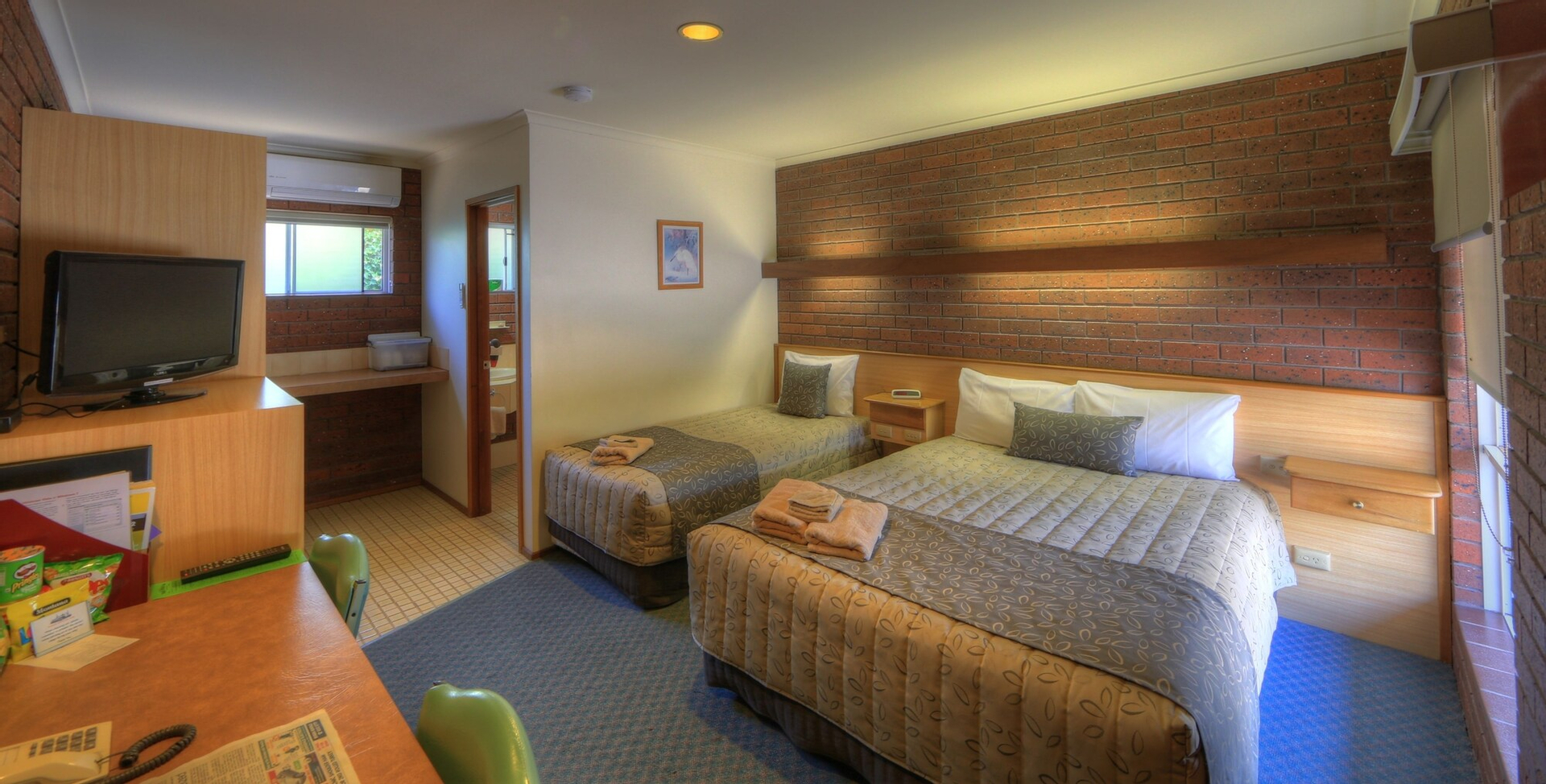 Bedroom 4, Bairnsdale Tanjil Motor Inn, E. Gippsland - Bairnsdale