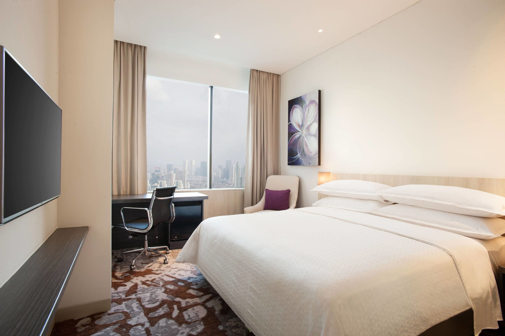 Bedroom 3, Four Points by Sheraton Jakarta, Thamrin, Jakarta Pusat
