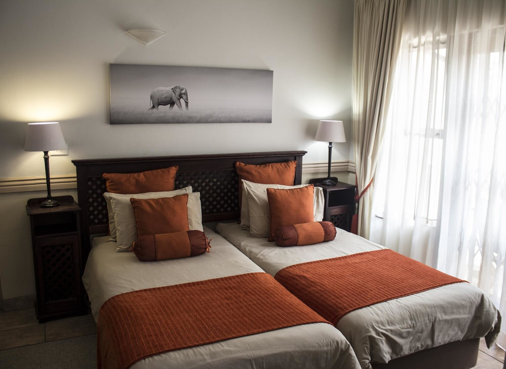 Bedroom 2, Afrikhaya Guest House, Umkhanyakude