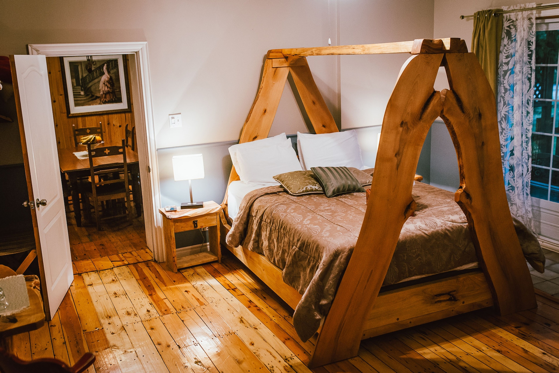 Bedroom 1, Gîte TerreCiel, Charlevoix