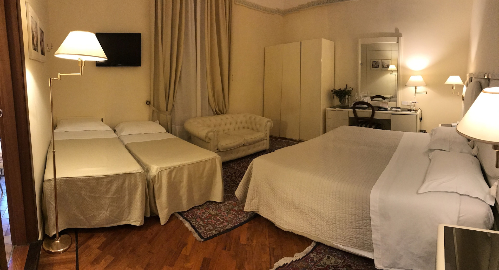 Bedroom 3, Grand Hotel Tettuccio, Pistoia
