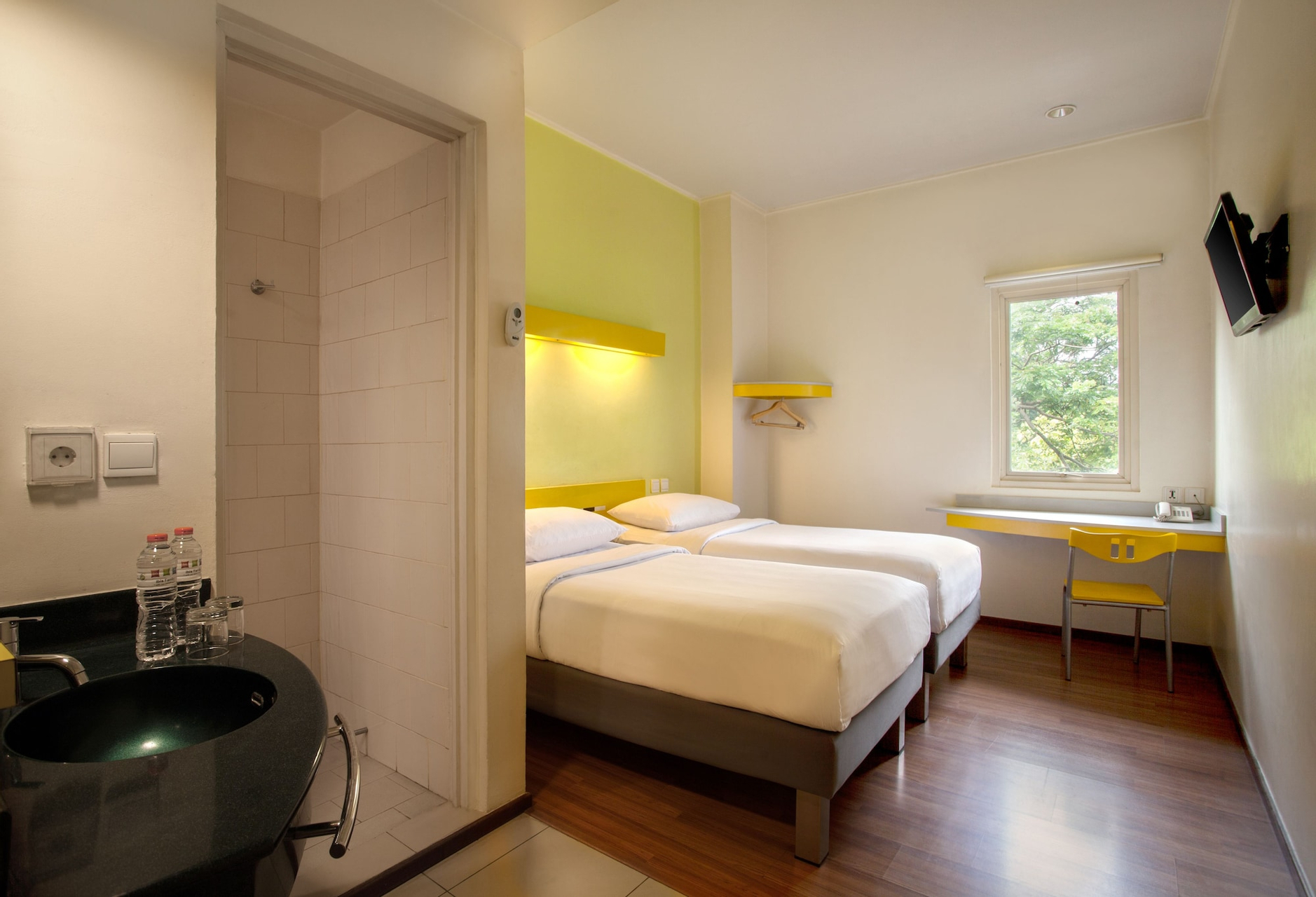 Bedroom 2, Ibis Budget Jakarta Cikini, Jakarta Pusat