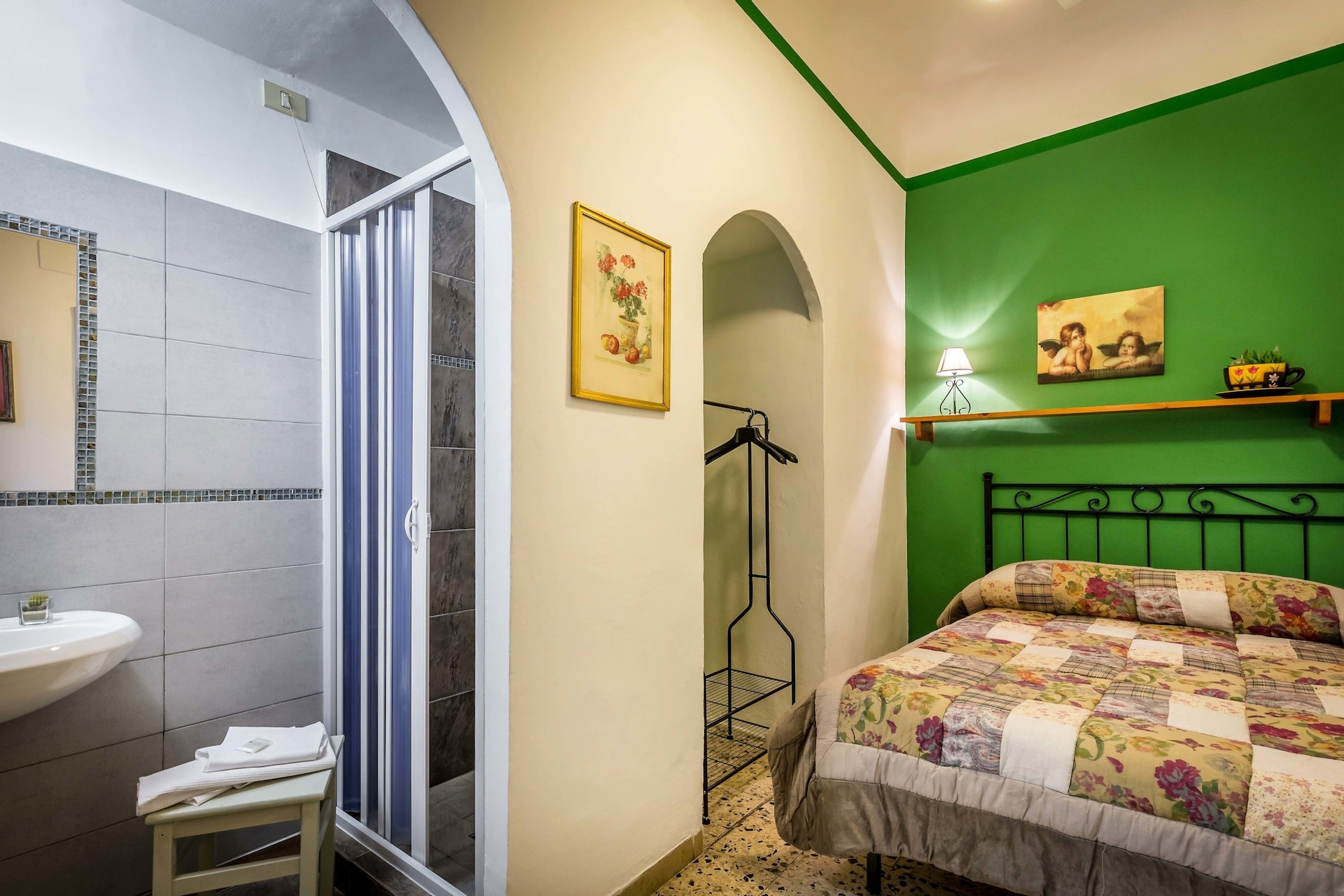 Bedroom 3, Hotel Pensione Ferretti, Florence