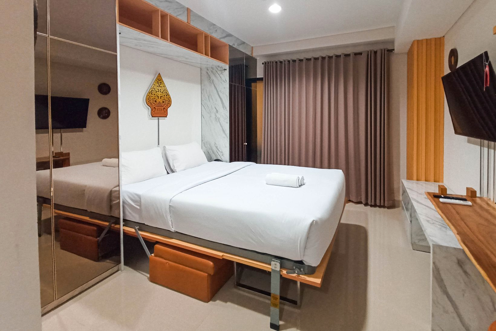 Great Choice and Comfy Studio Patraland Amarta Apartment By Travelio, Sleman
