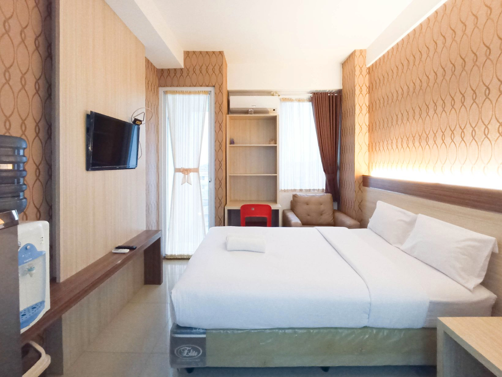 Minimalist Studio at Vivo Apartment By Travelio, Yogyakarta