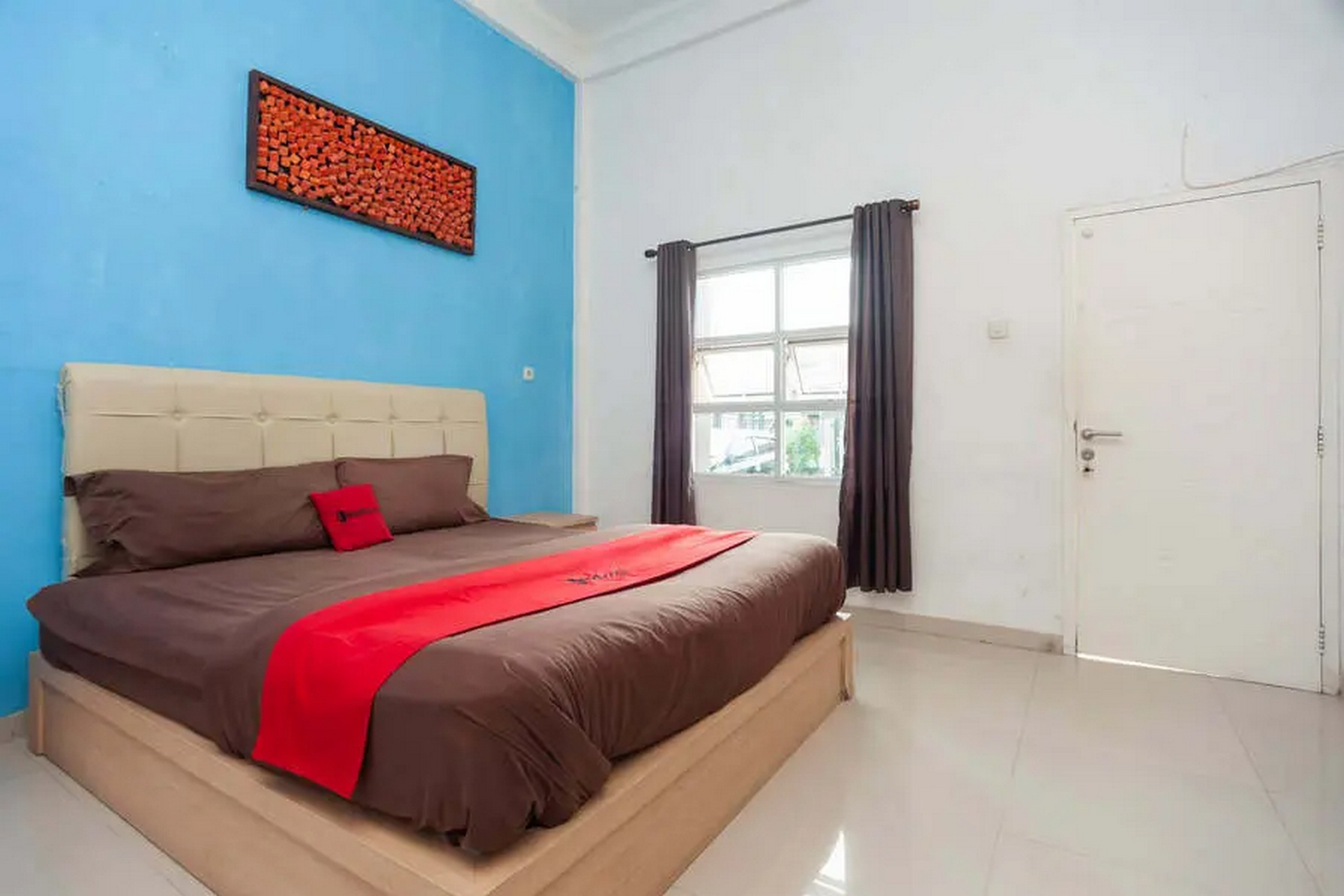Bedroom 1, RedDoorz Syariah @ Jalan HOS Cokroaminoto Jambi, Jambi
