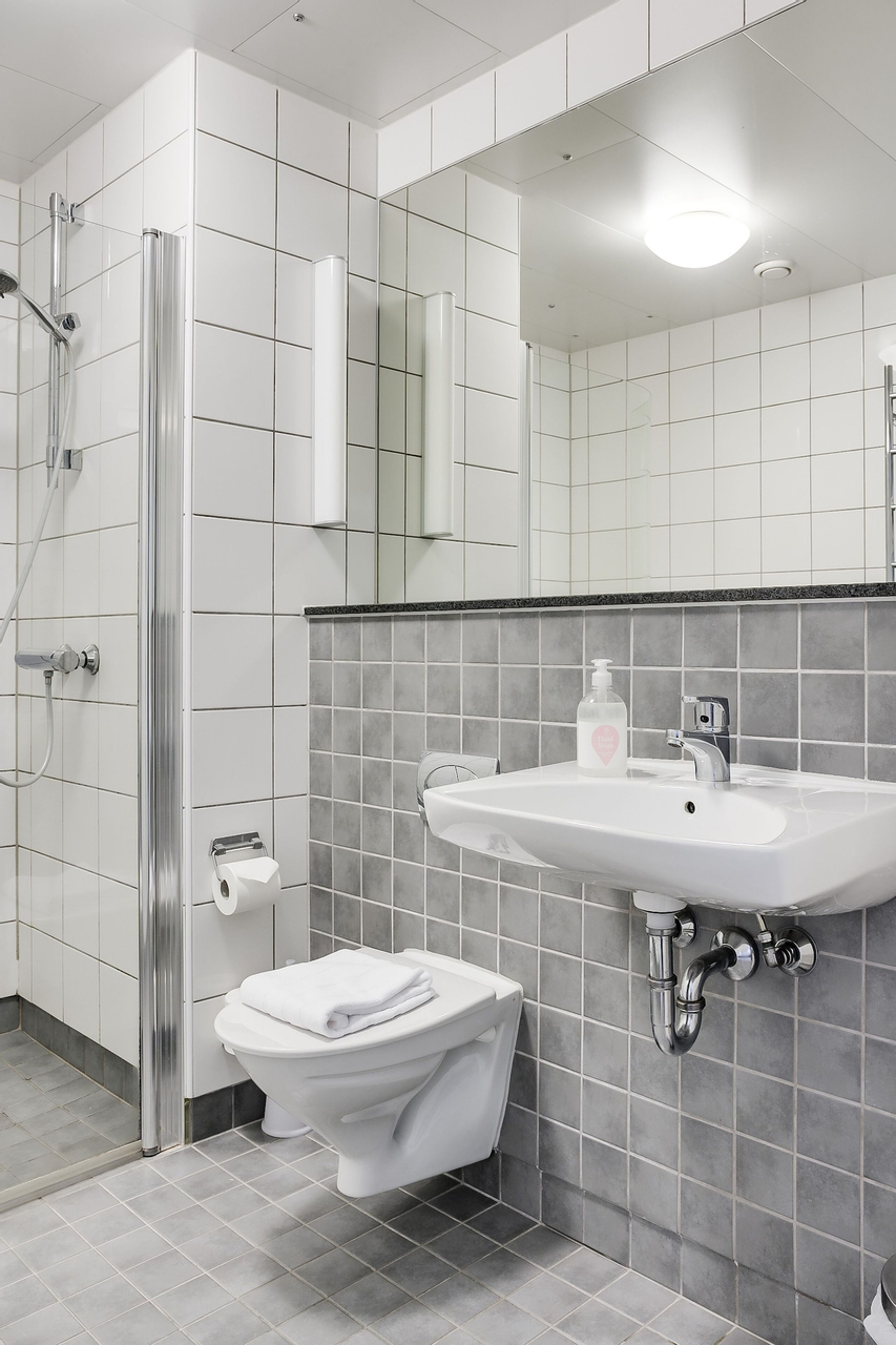 Bathroom 3, Forenom Aparthotel Lund, Lund