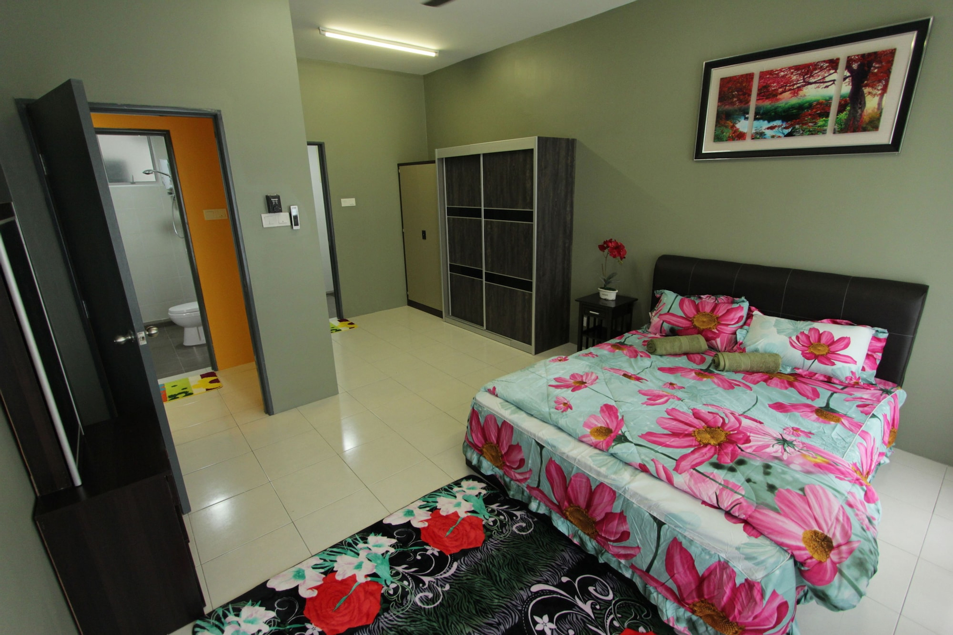 Bedroom 1, Homestay Casa Mewah at Hijauan Heights, Hulu Langat