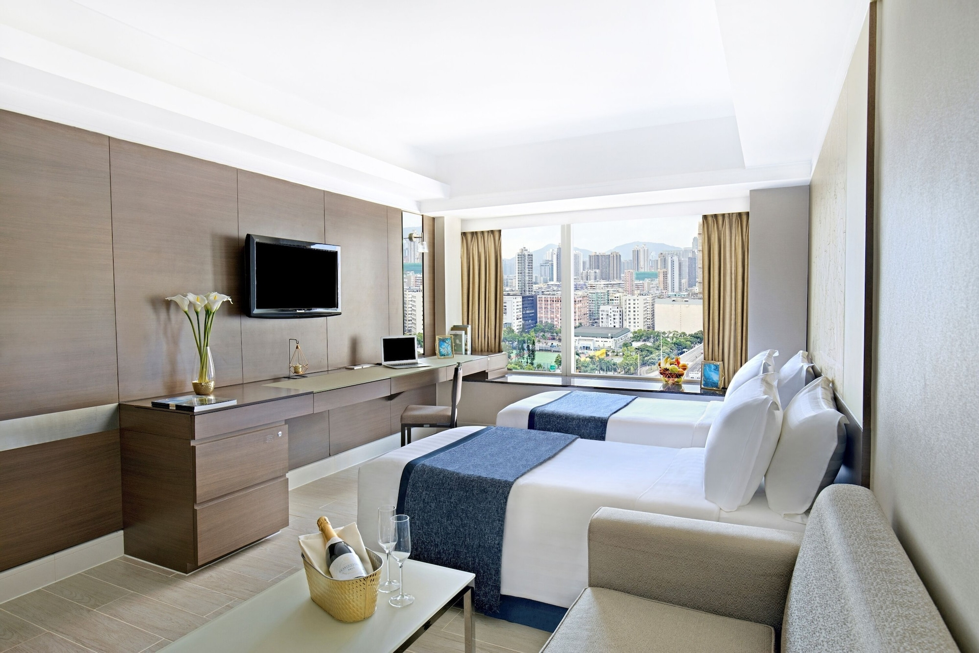 Bedroom 3, Harbour Plaza 8 Degrees, Kowloon City