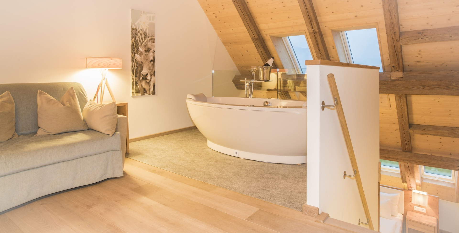 Bedroom 4, Hotel Friedheim, Luzern