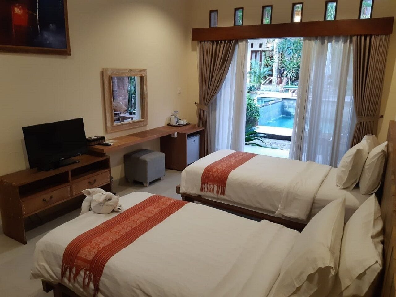 Bedroom 3, Mina Pelasa Hotel Resto, Badung