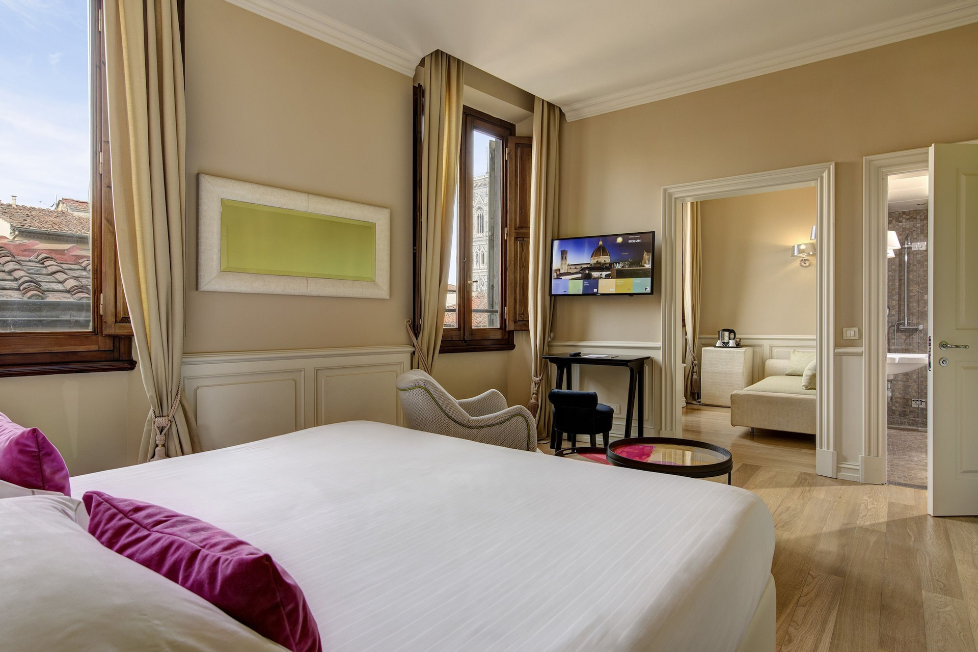 Bedroom 2, Grand Hotel Cavour, Florence