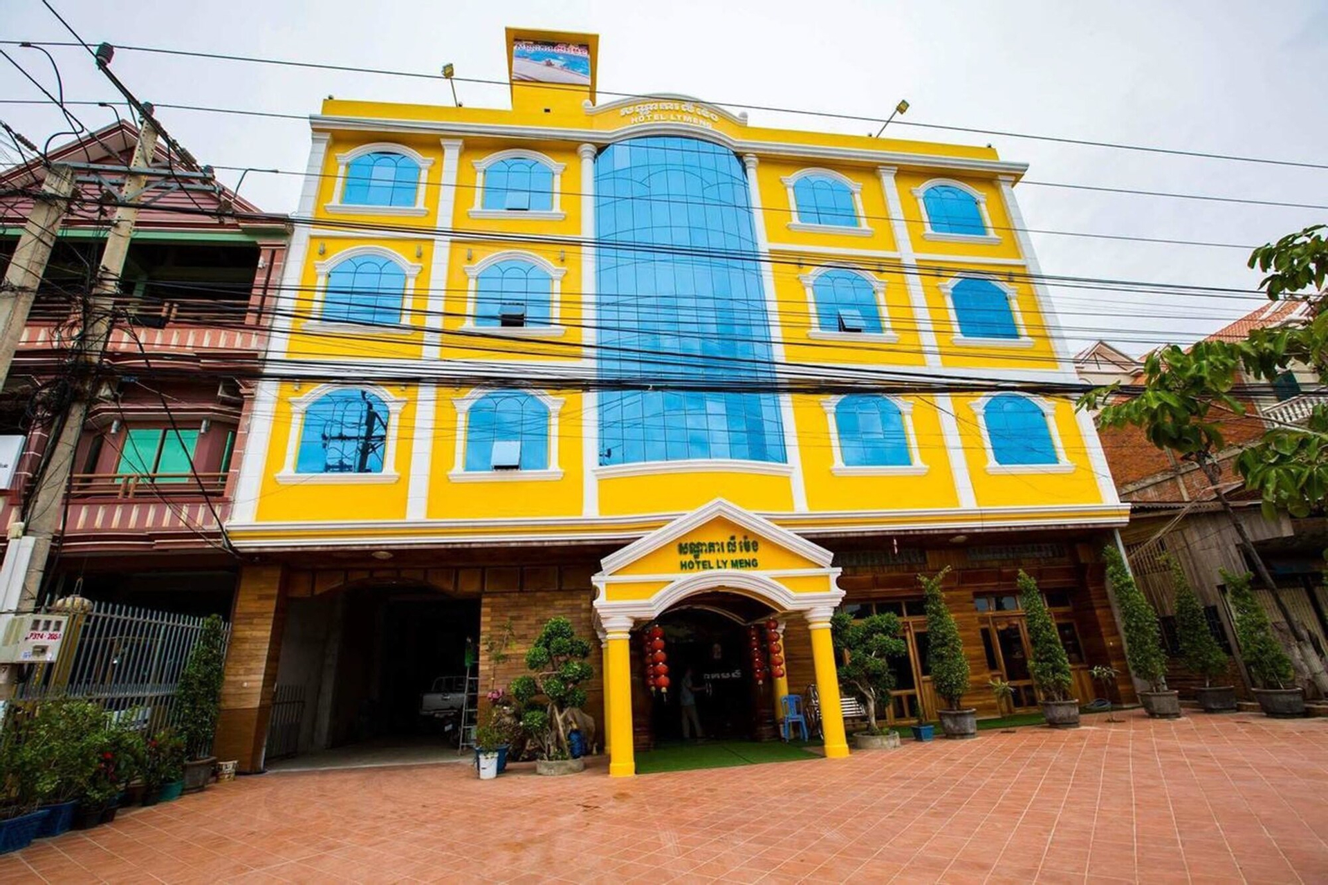 Front of property 1, Ly Meng Hotel, Svay Pao