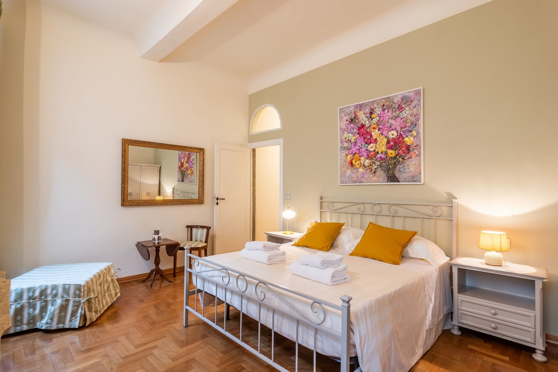 Bedroom 1, The Painter's House in Santa Croce, Florence