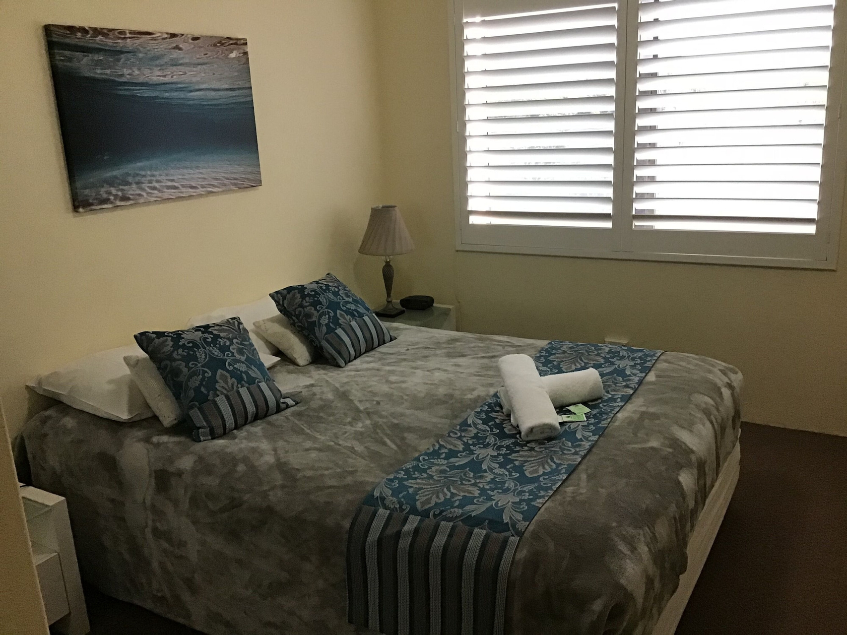 Bedroom 3, Ocean Spray Holiday Apartments, Coffs Harbour - Pt A