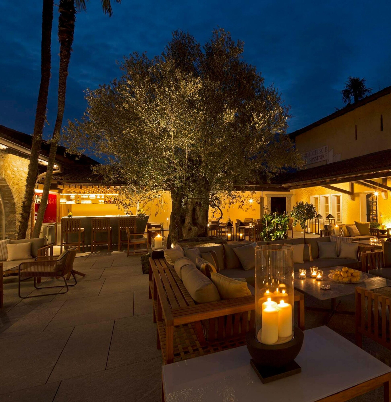 Courtyard, Castello del Sole Beach Resort&SPA, Locarno