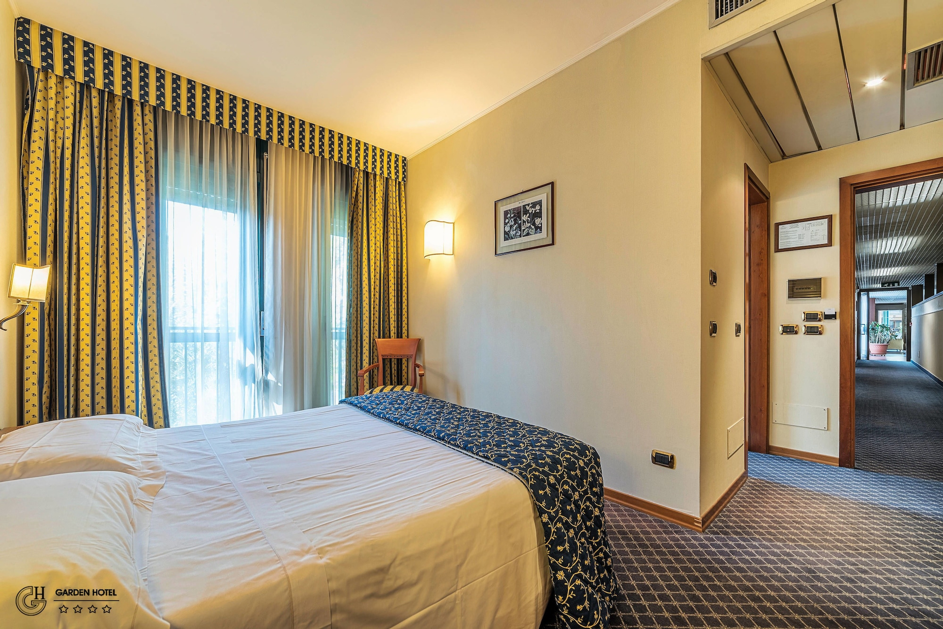 Bedroom 4, Garden Hotel, Terni