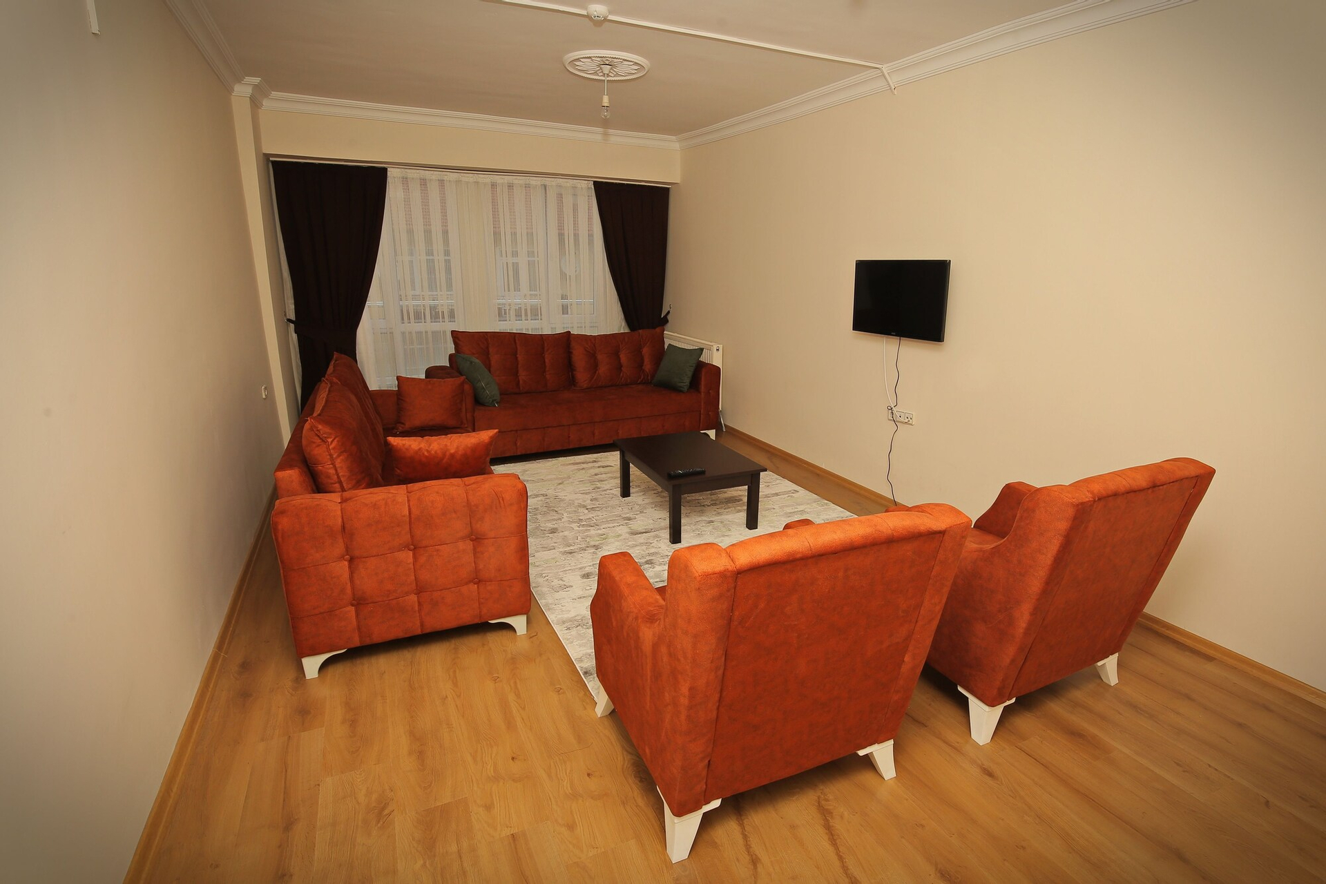 Living area 5, ozkanlar apart, Merkez