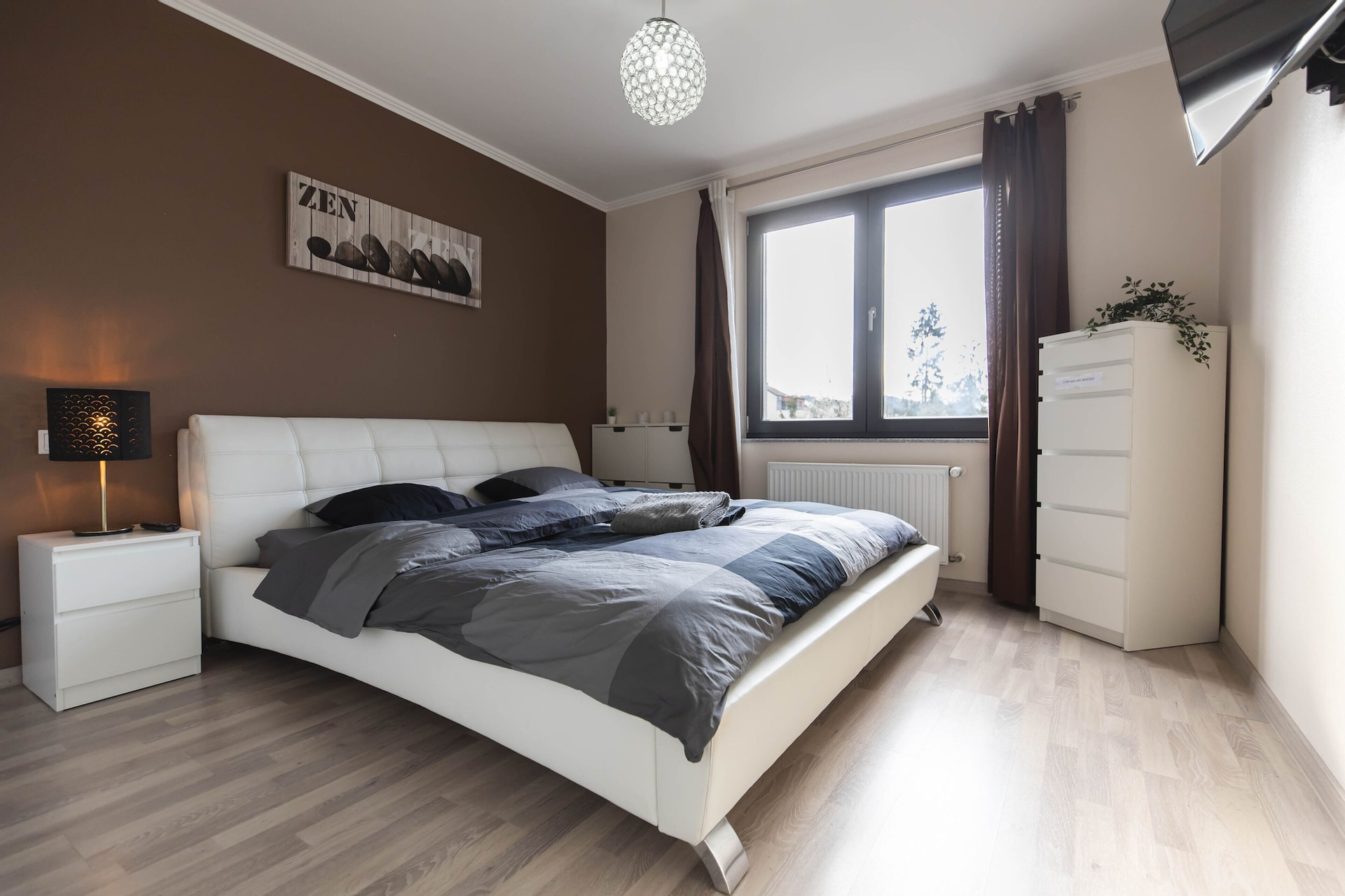 Bedroom 1, Modern Spacious 2BR Apartment, Esch-sur-Alzette