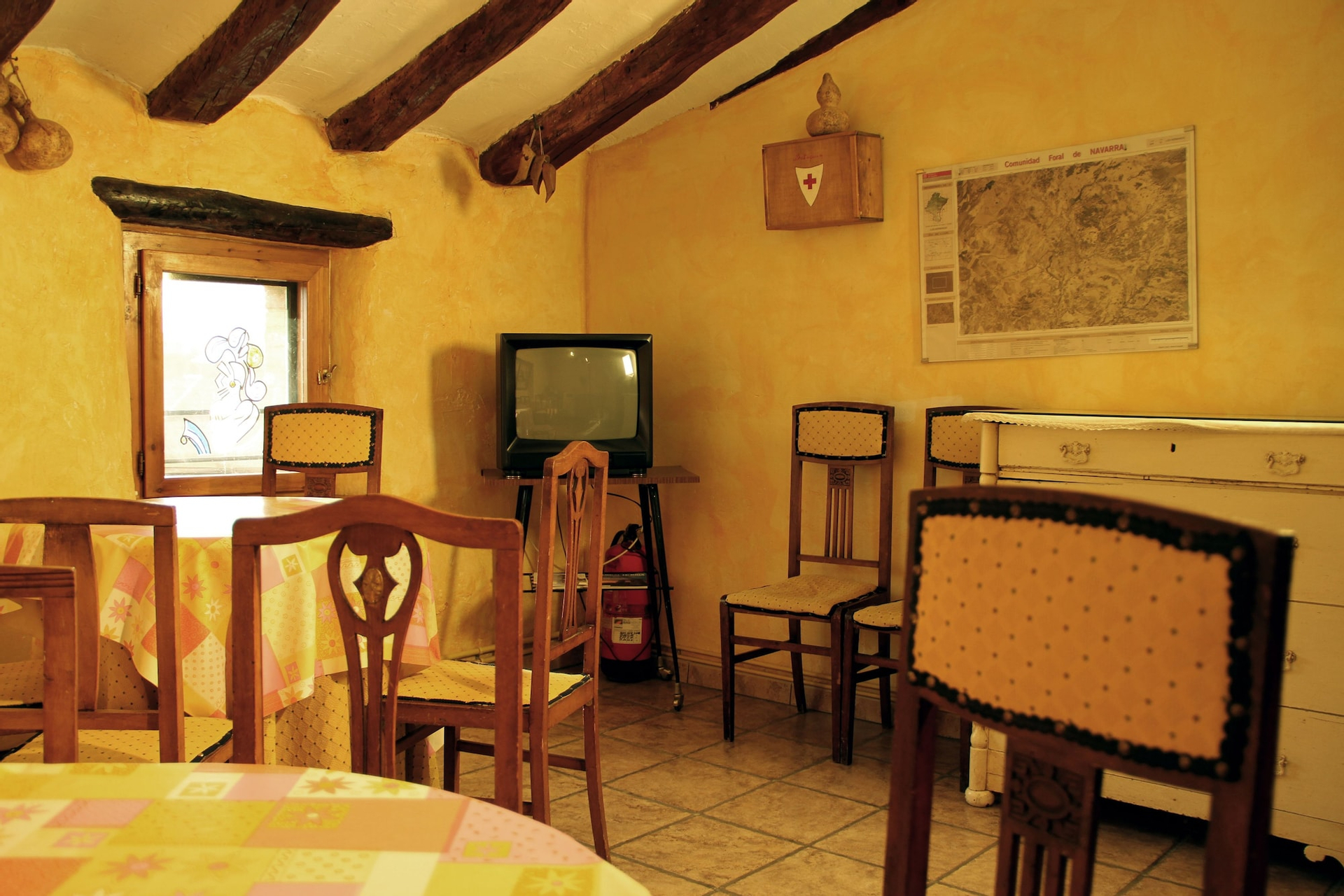 Living area 4, Casa Rural "La Bardena Blanca I ", Navarra