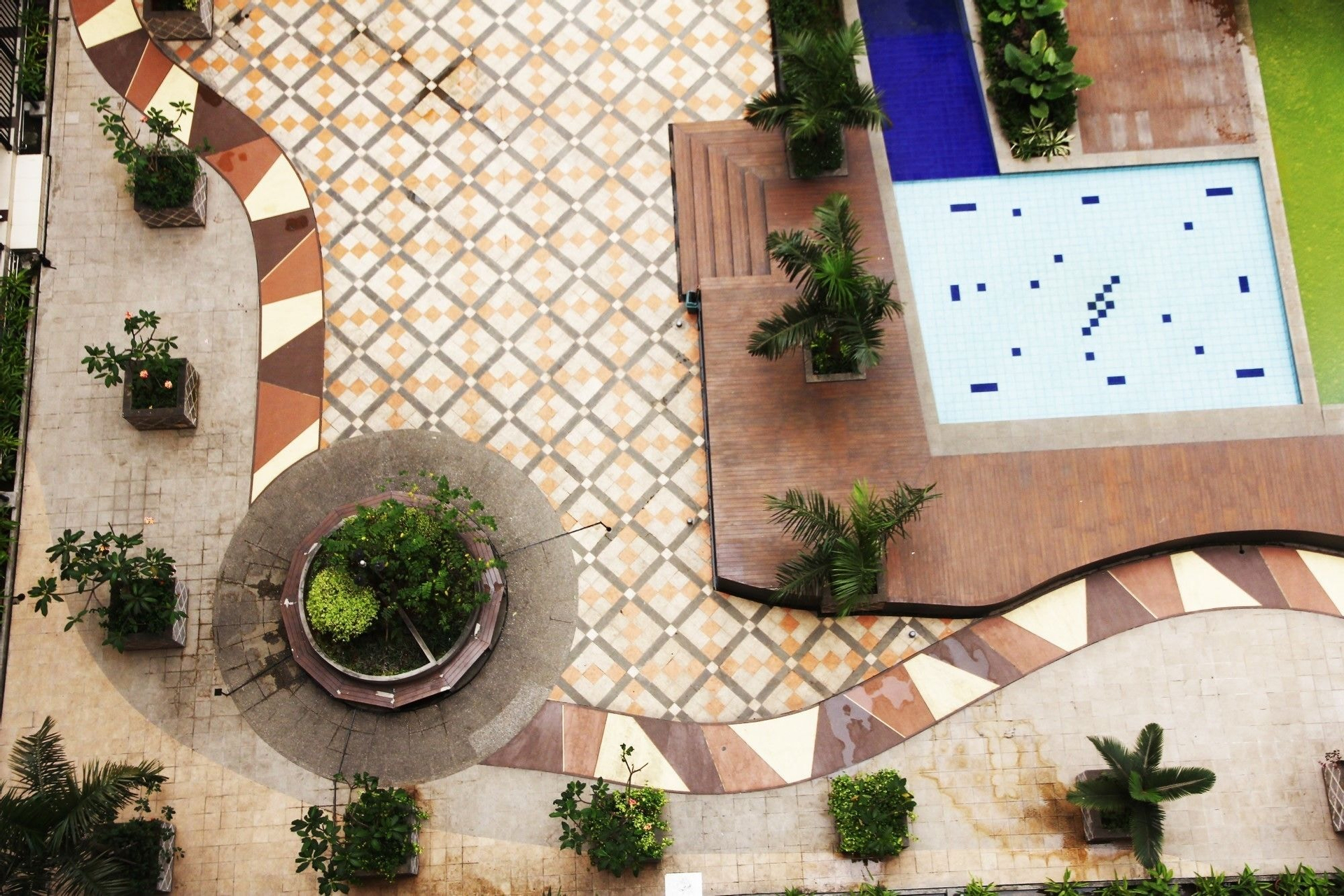 Courtyard, Kemang View Apartment, Bekasi