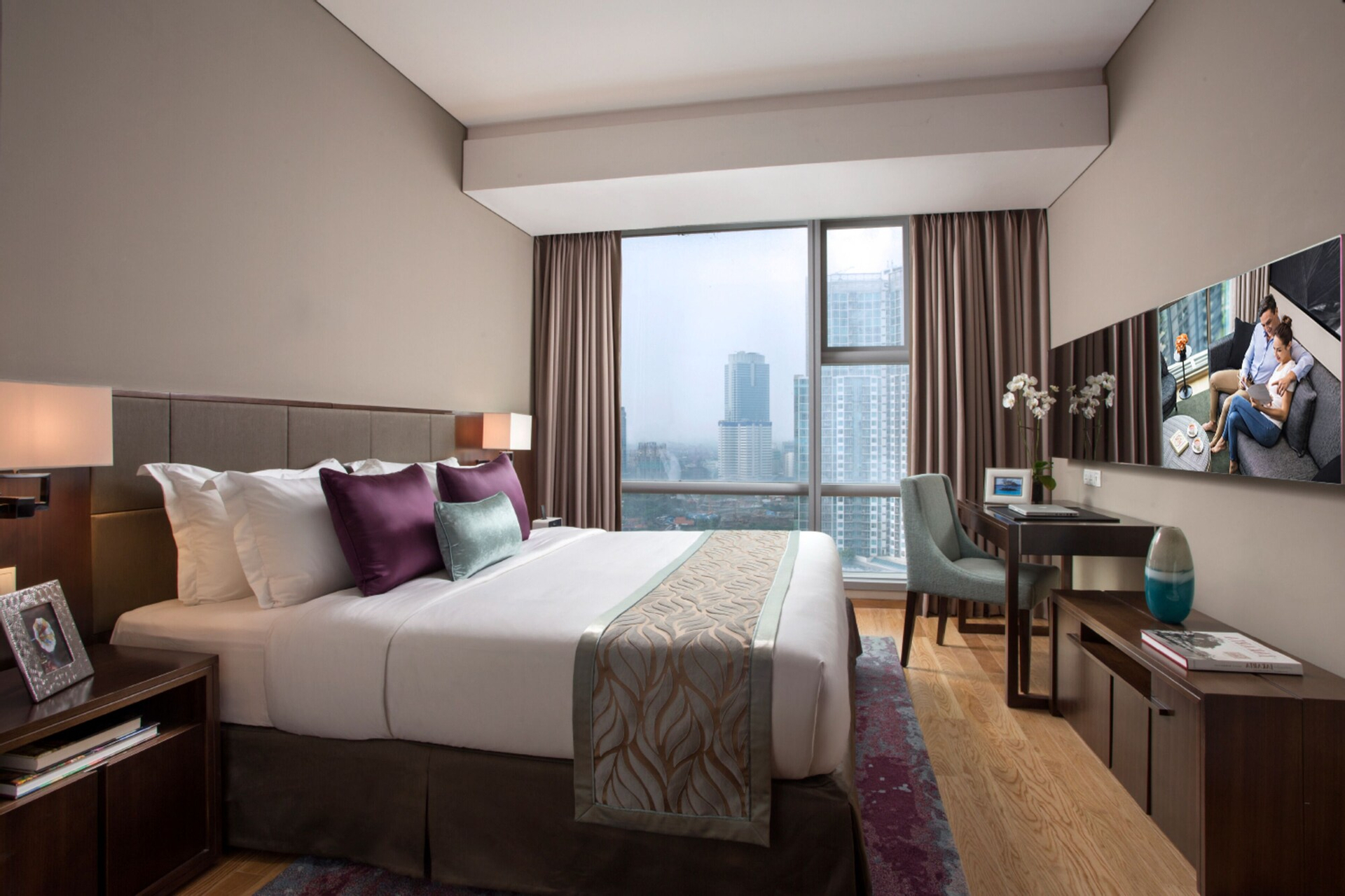 Bedroom 3, Ascott Kuningan Jakarta, Jakarta Selatan