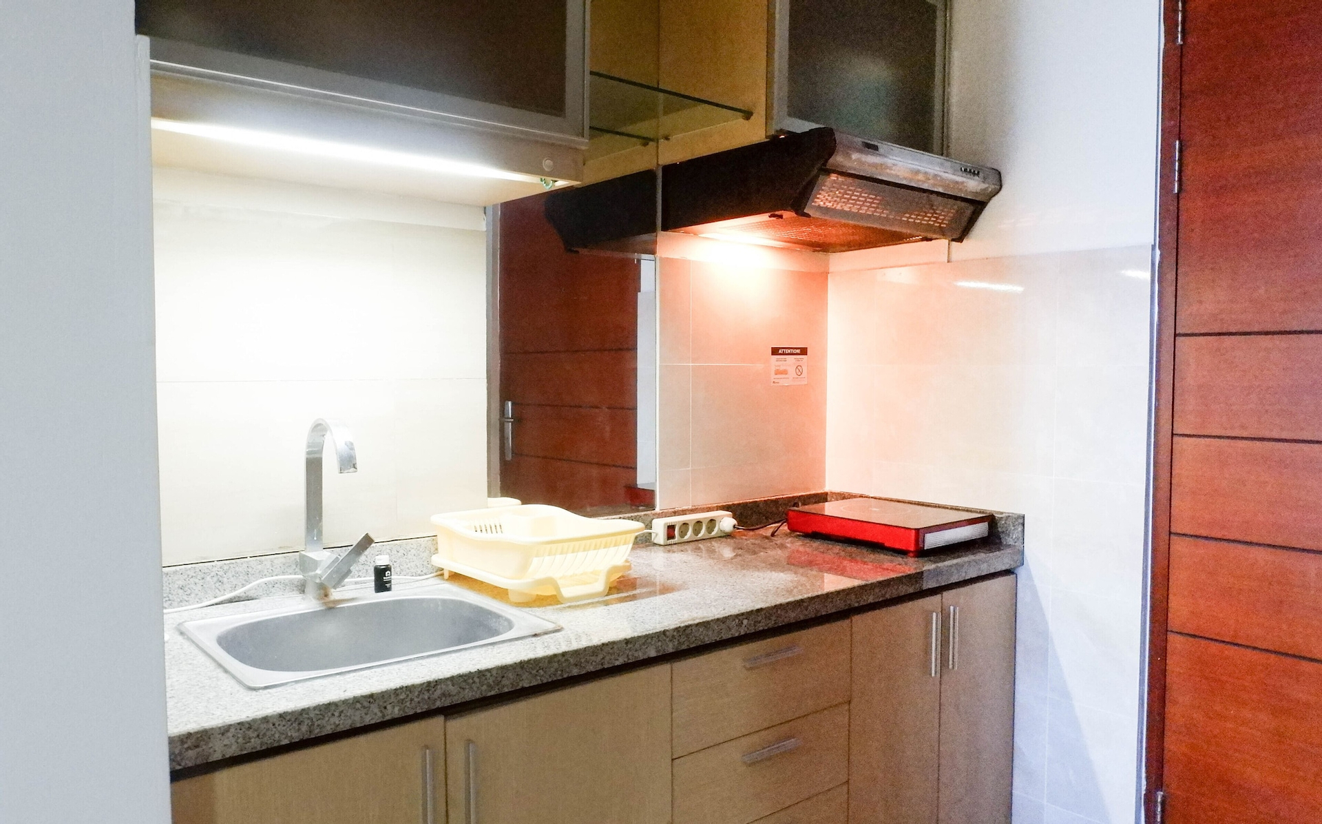 Private kitchen 2, Best Deal Studio Apartment At High Point Serviced, Surabaya