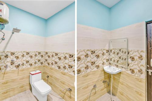Bathroom 4, OYO 83505 Hr 10 Hotel, Sonipat