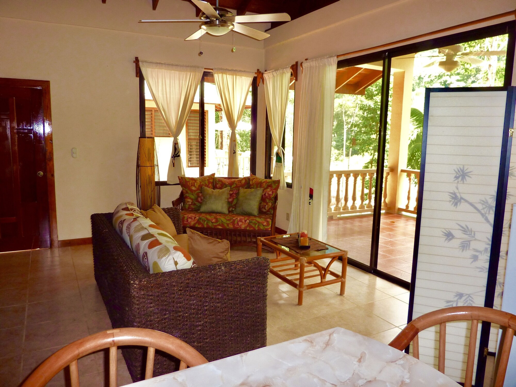 Living area 4, Villas Pico Bonito, La Ceiba