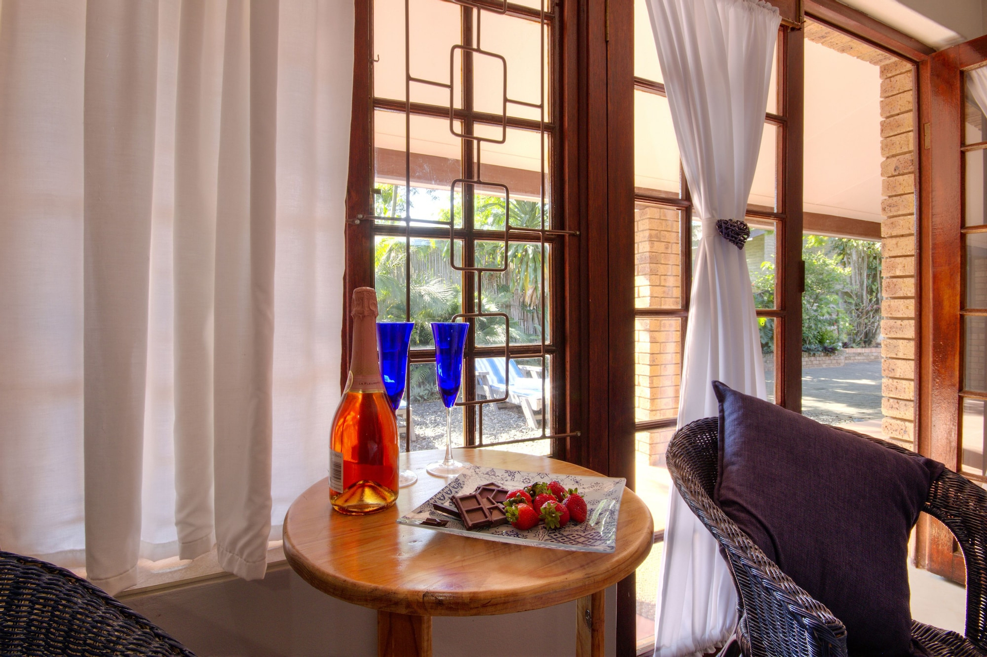 View from room 5, Marlin Lodge, Umkhanyakude