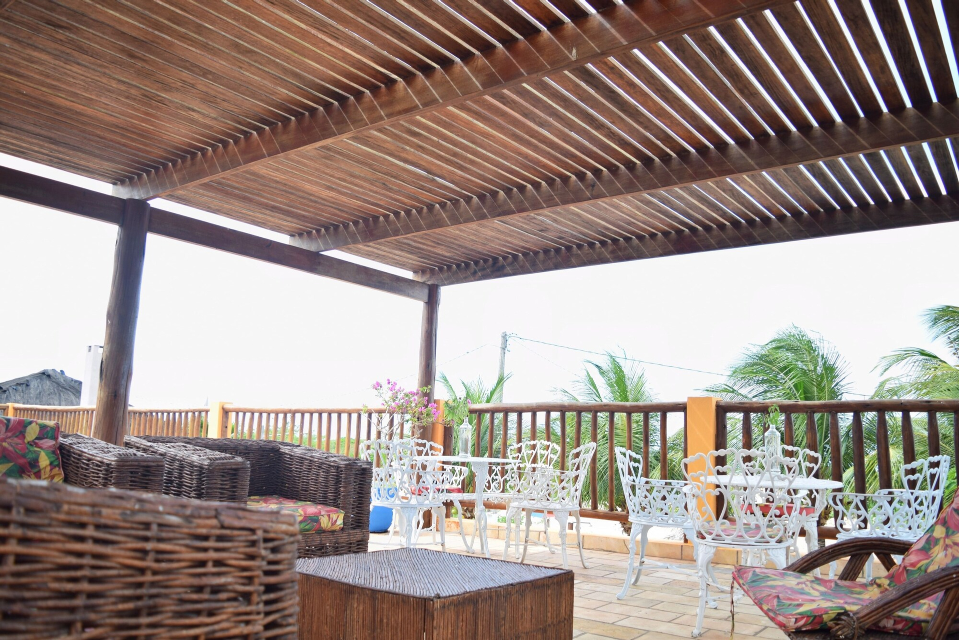 Terrace/patio 3, Pousada So Alegria, São Miguel de Touros