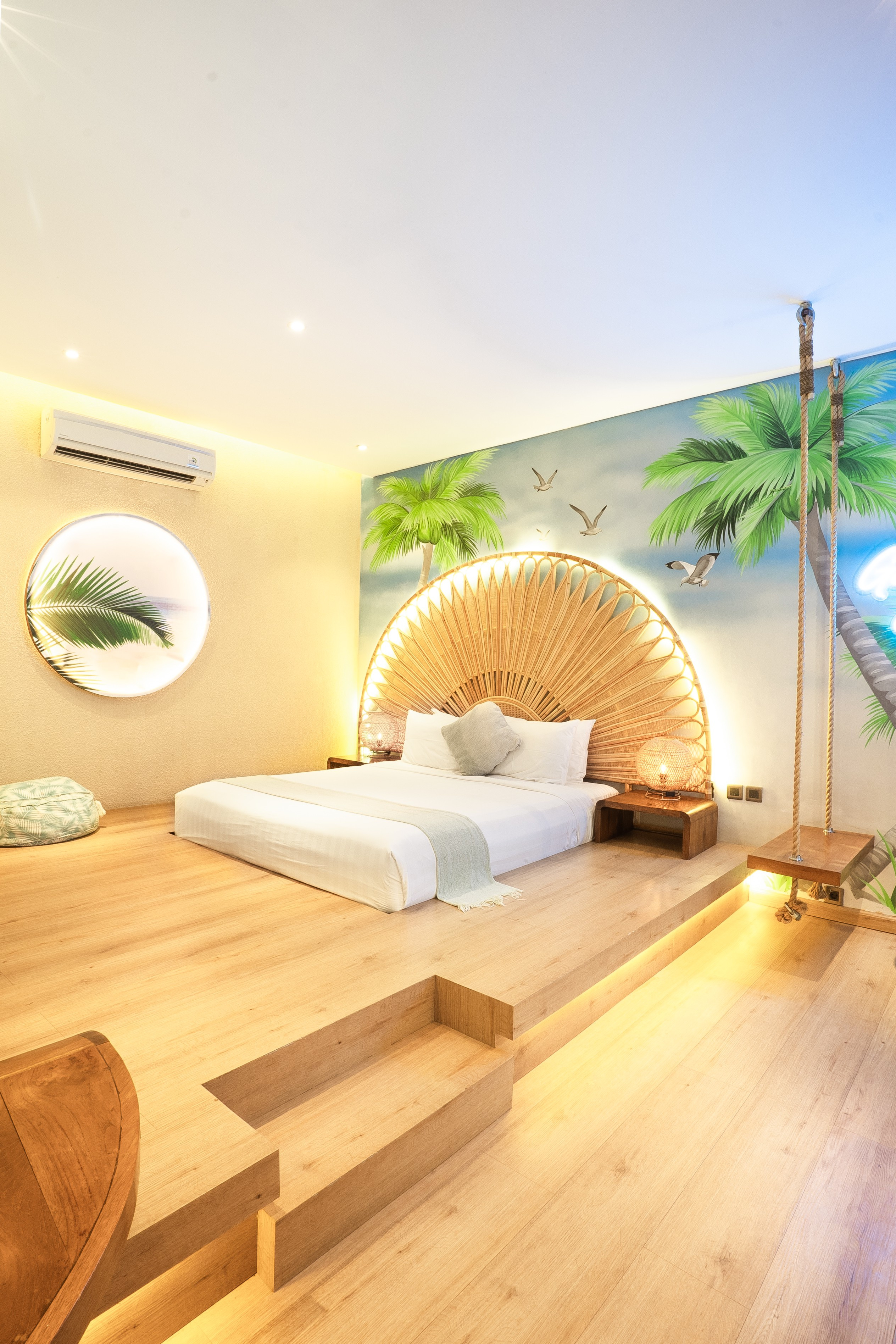 Bedroom 5, Larose Villas and Boutique Camp Canggu, Badung